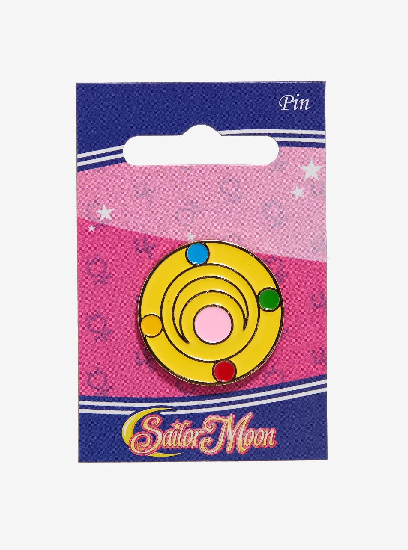 Pretty Guardian Sailor Moon Transformation Brooch Enamel Pin, , hi-res