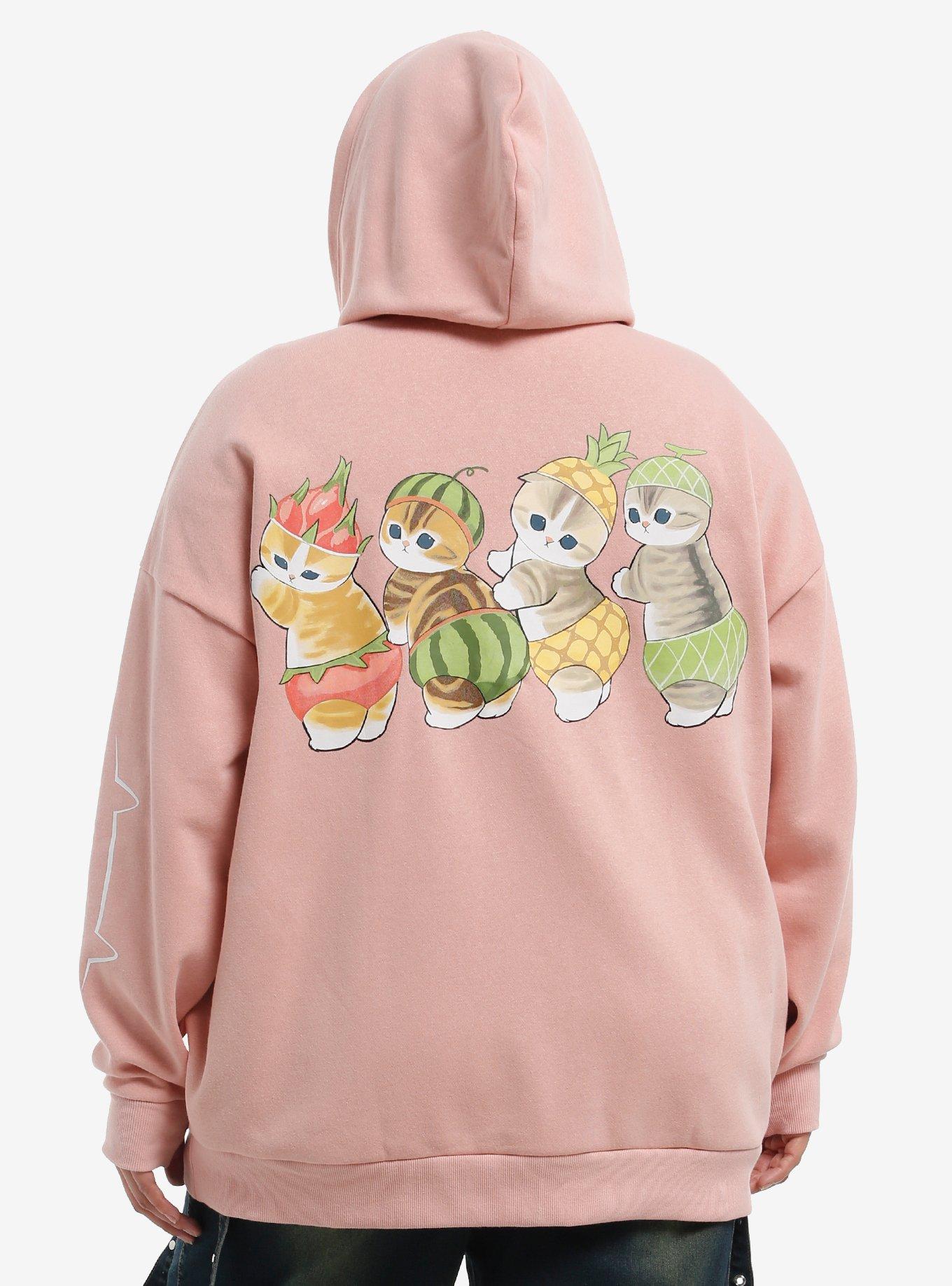 Mofusand Fruits Hoodie Plus Size, , hi-res