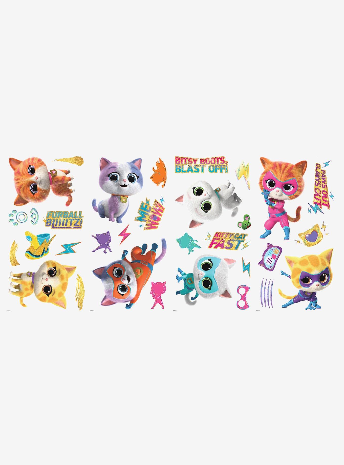 Disney Junior Super Kitties Wall Decal Kit, , alternate