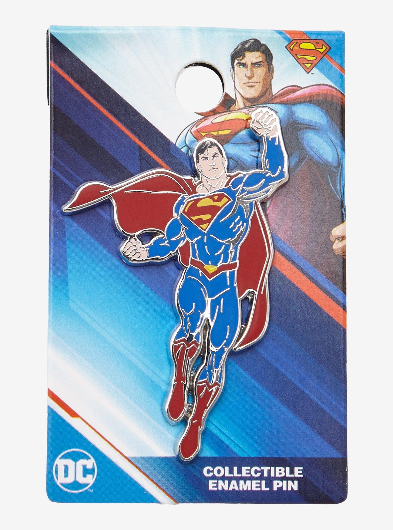 DC Comics Superman Flying Enamel Pin, , hi-res
