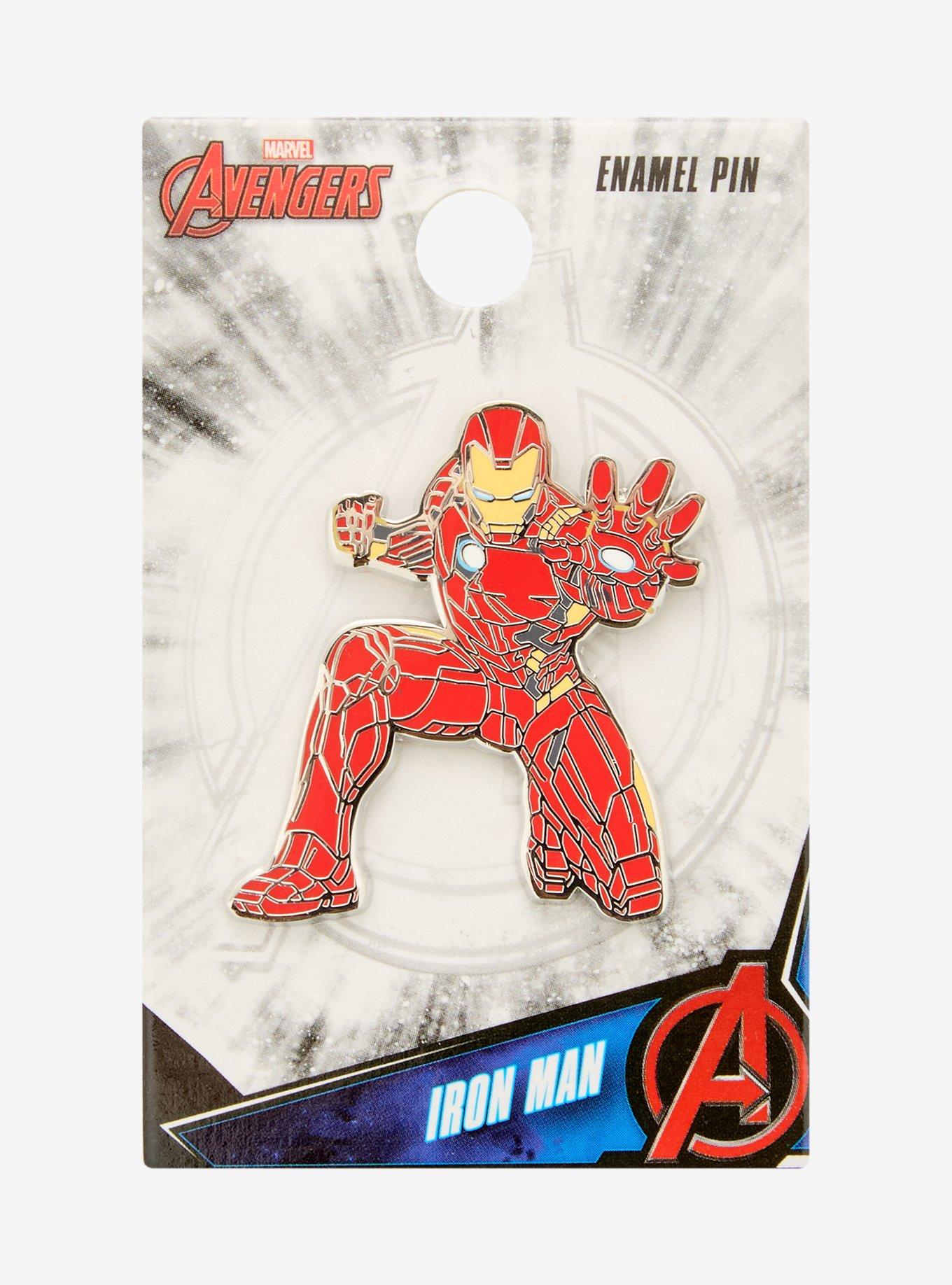 Marvel Avengers Iron Man Enamel Pin, , hi-res