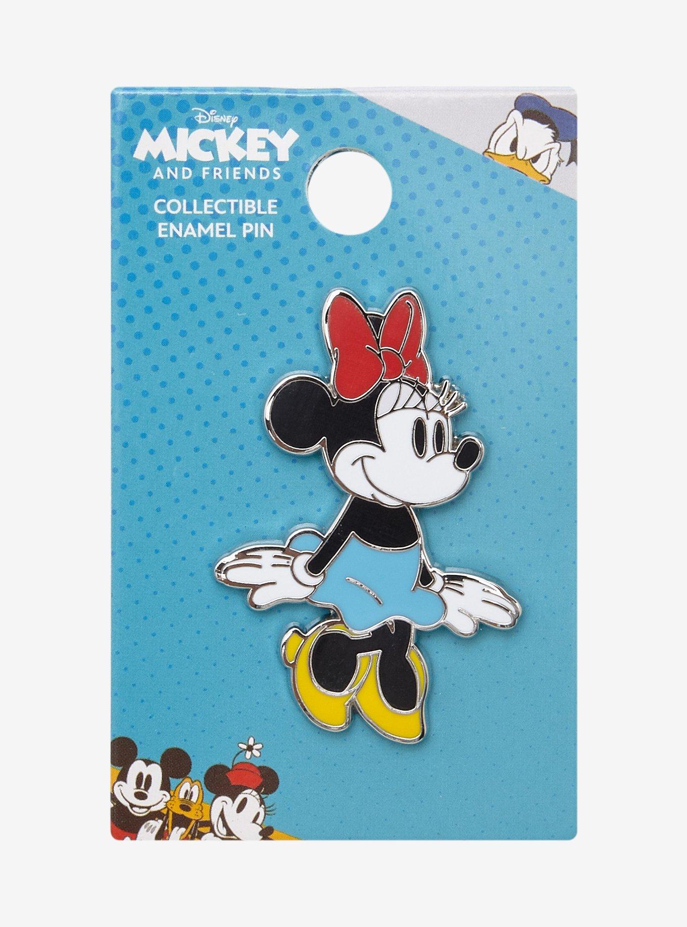 Disney Minnie Mouse Blue Dress Enamel Pin, , hi-res