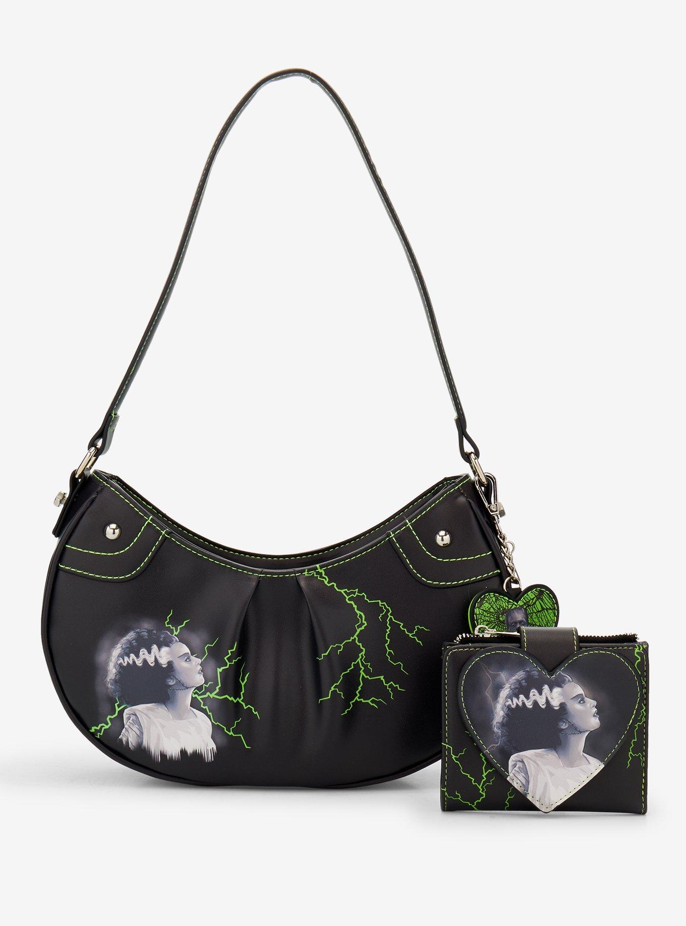 Universal Monsters Bride Of Frankenstein Mini Flap Wallet, , alternate