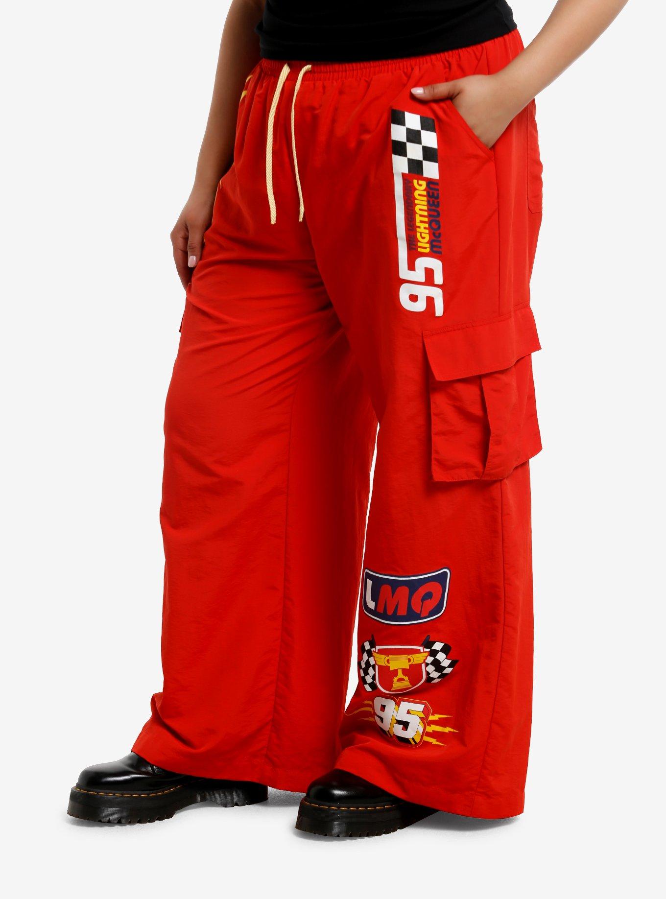 Disney Pixar Cars Lightning McQueen Nylon Cargo Pants Plus Size, MULTI, alternate - view 3