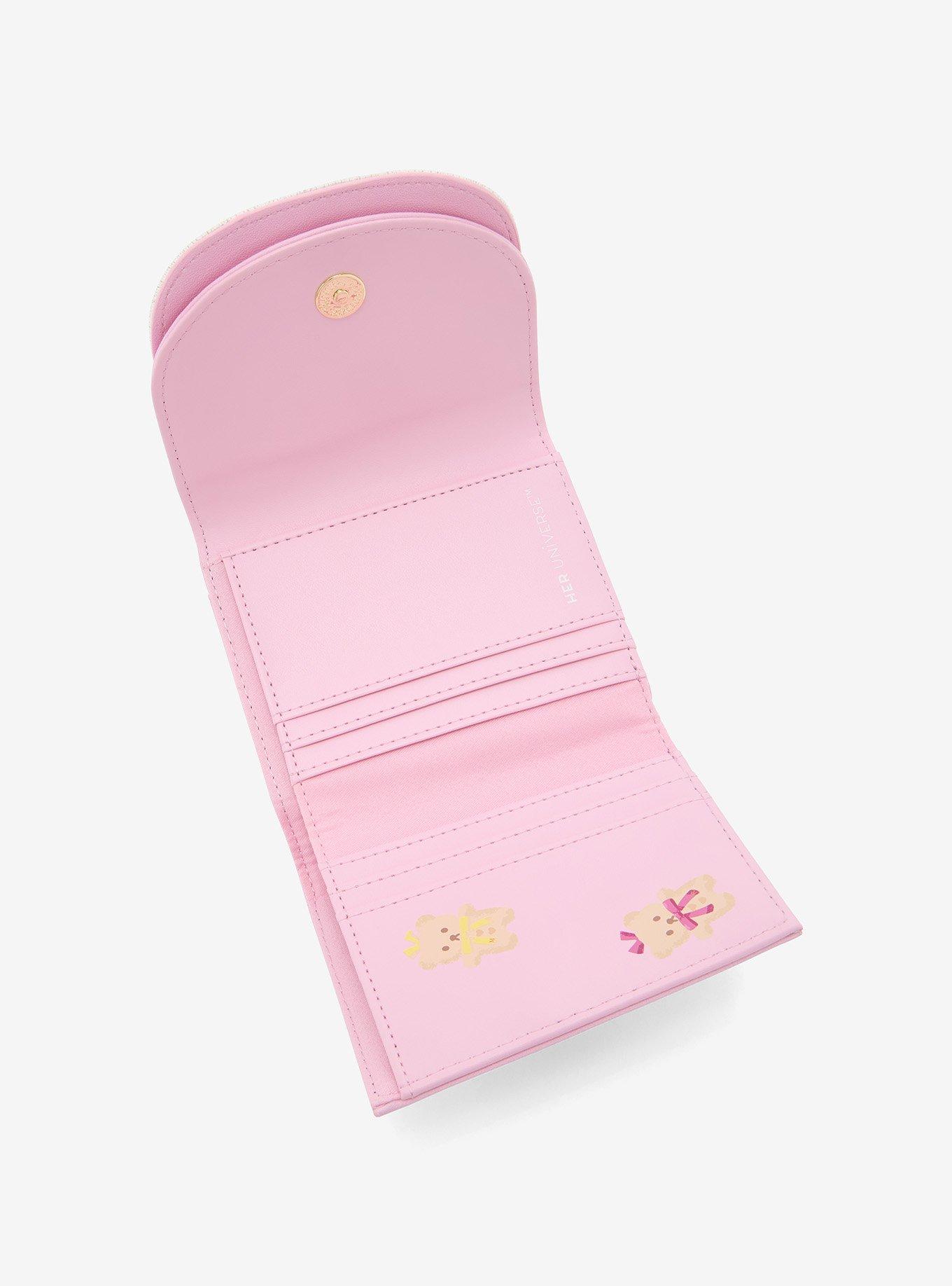 Her Universe Hello Kitty & Mimmy Cozy Bear Flap Wallet, , alternate