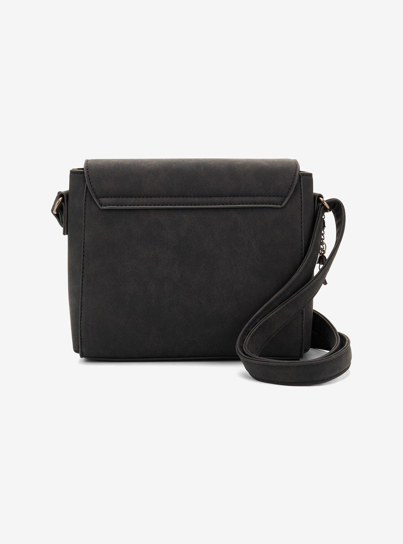 Black Lily Of The Valley Crossbody Bag, , alternate