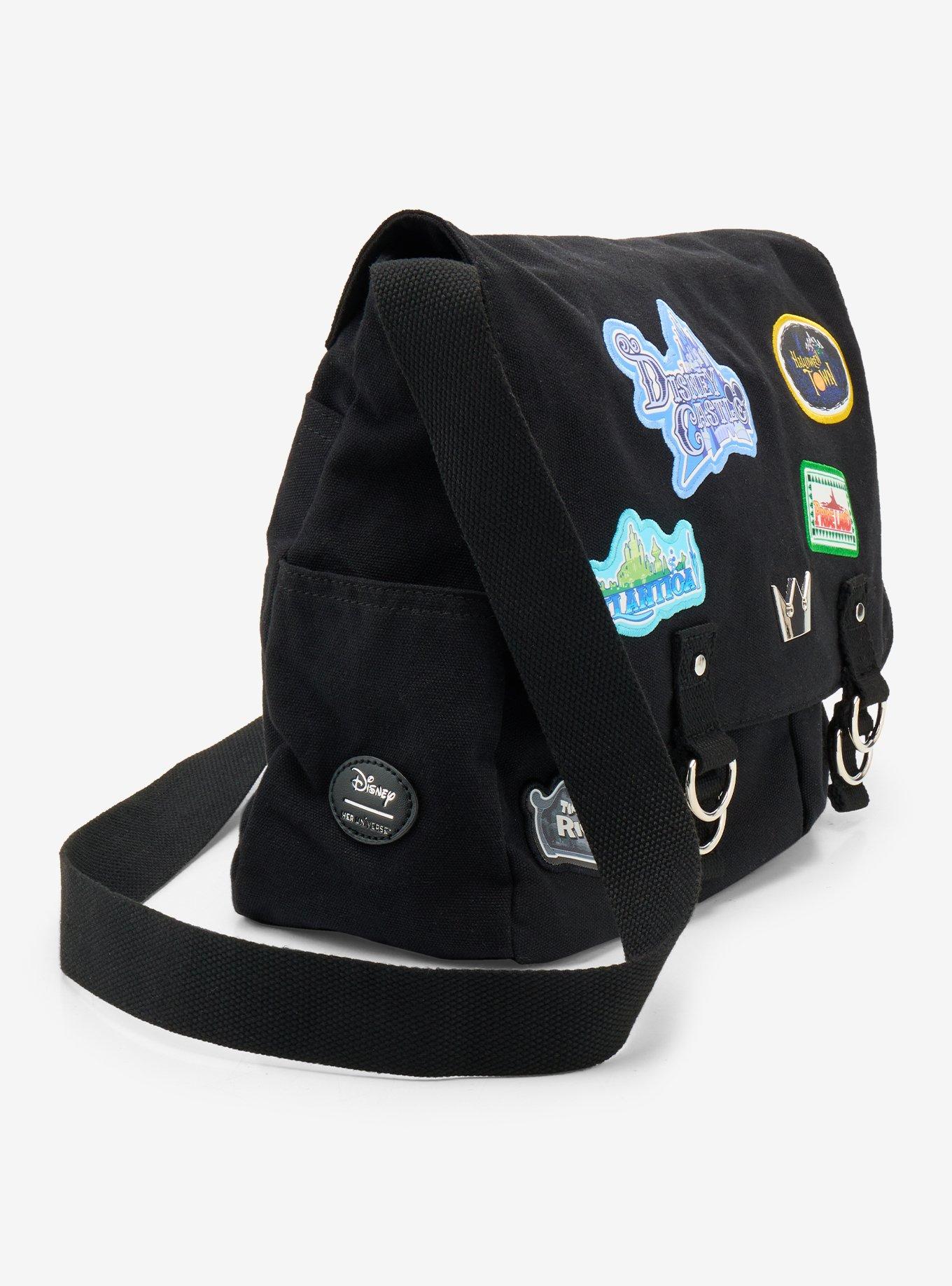 Her Universe Disney Kingdom Hearts Patches Messenger Bag, , hi-res