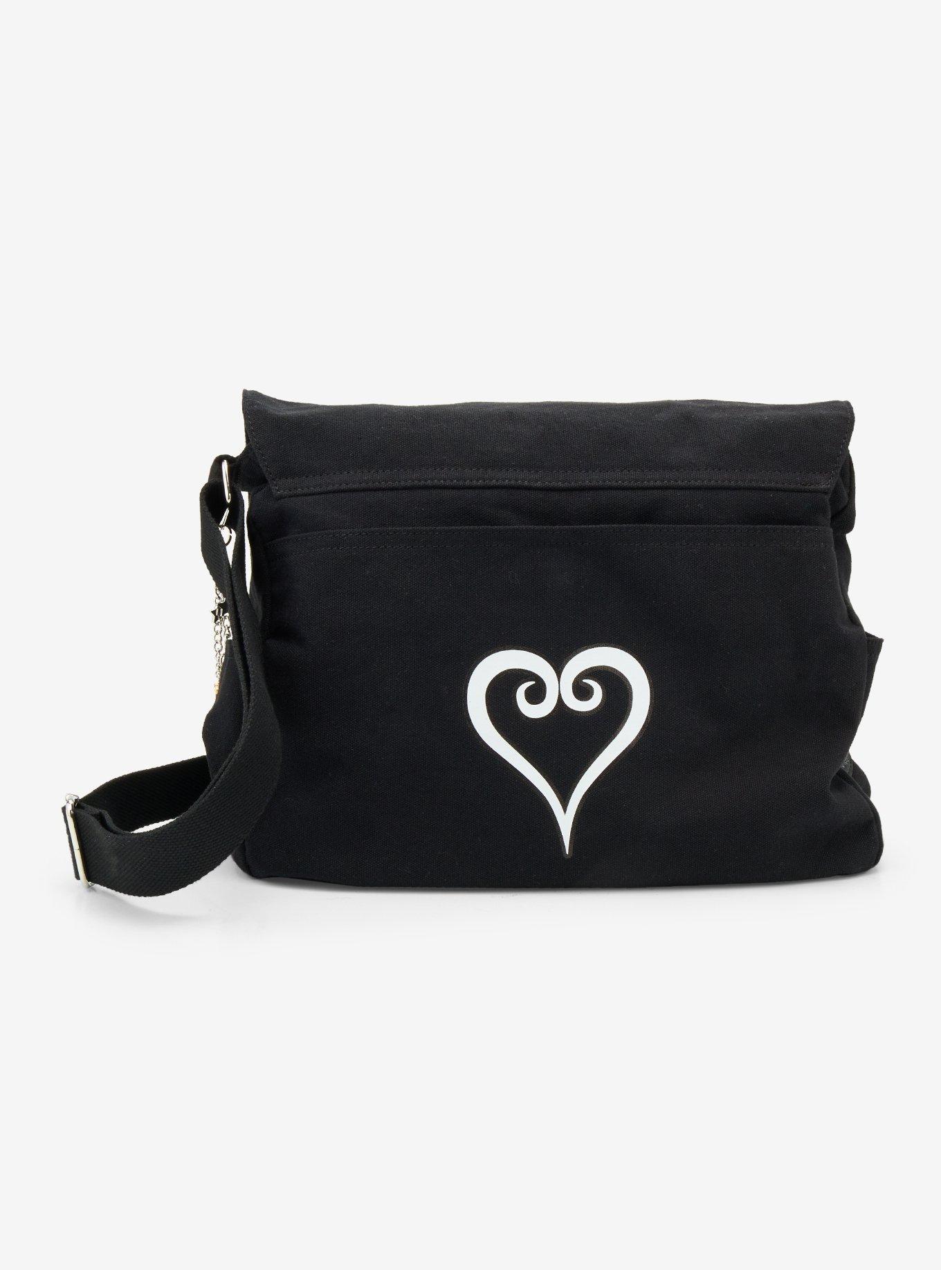 Her Universe Disney Kingdom Hearts Patches Messenger Bag, , alternate
