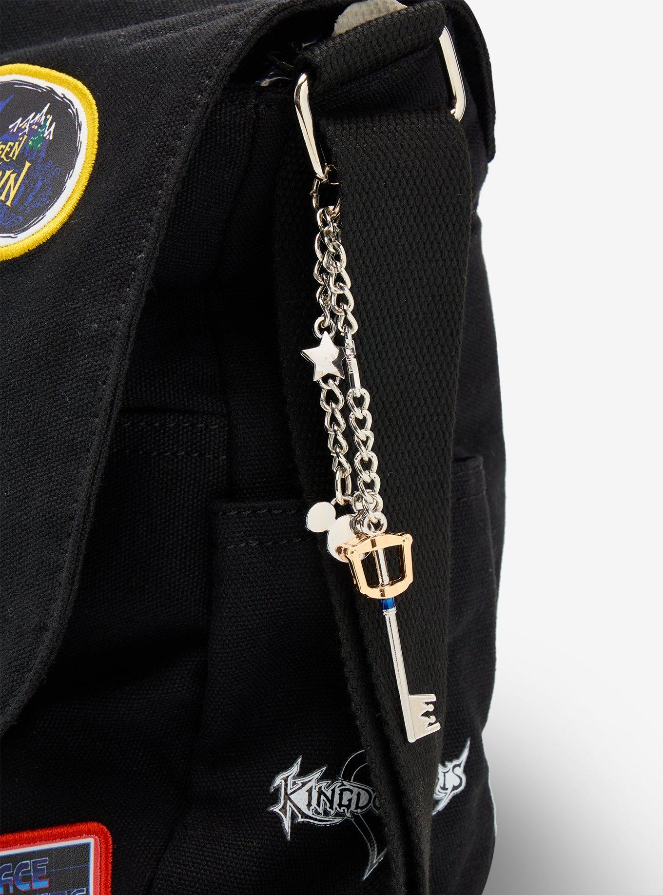 Her Universe Disney Kingdom Hearts Patches Messenger Bag, , alternate