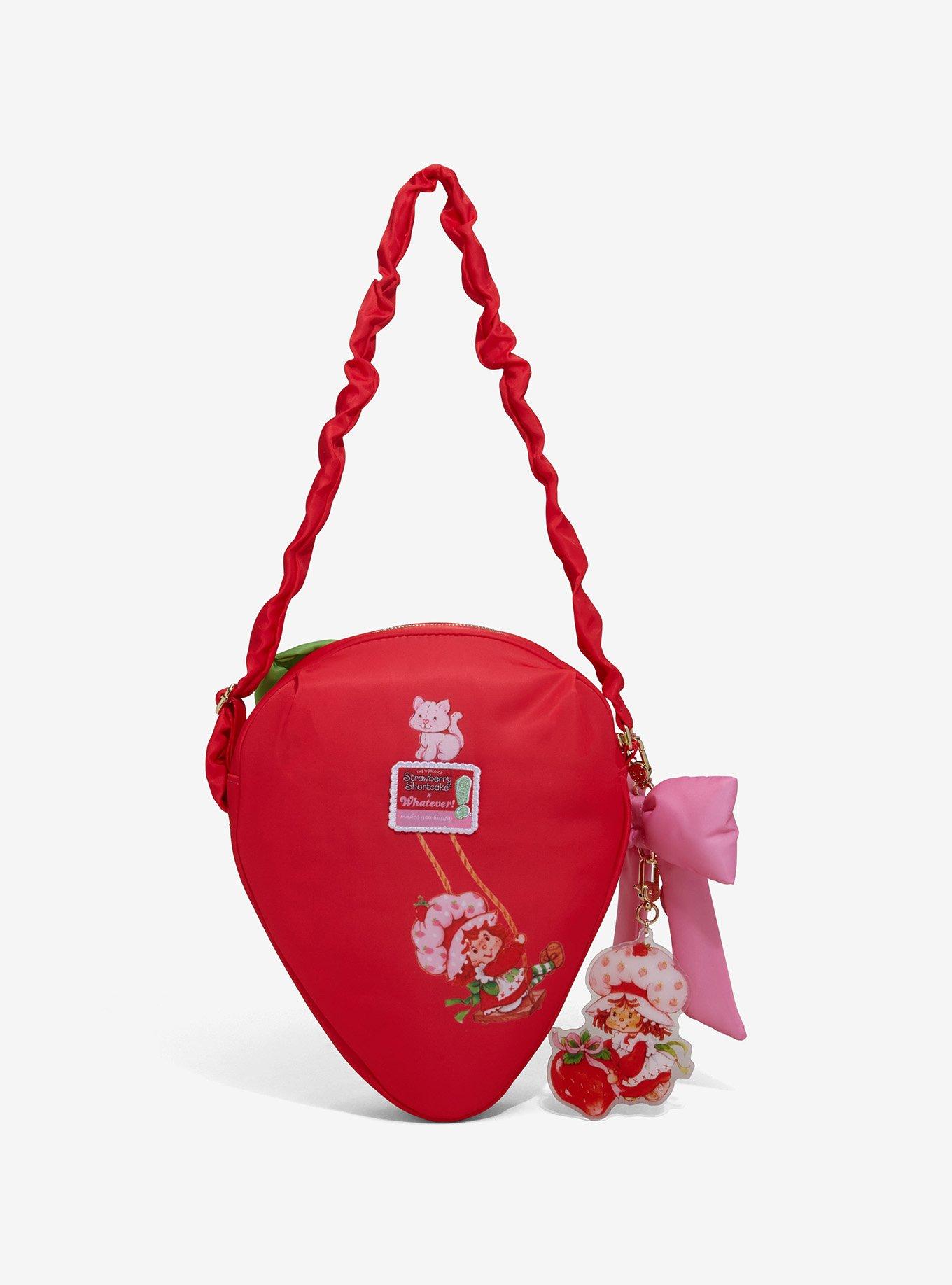 Whatever! Makes You Happy Strawberry Shortcake Strawberry Crossbody Bag, , alternate