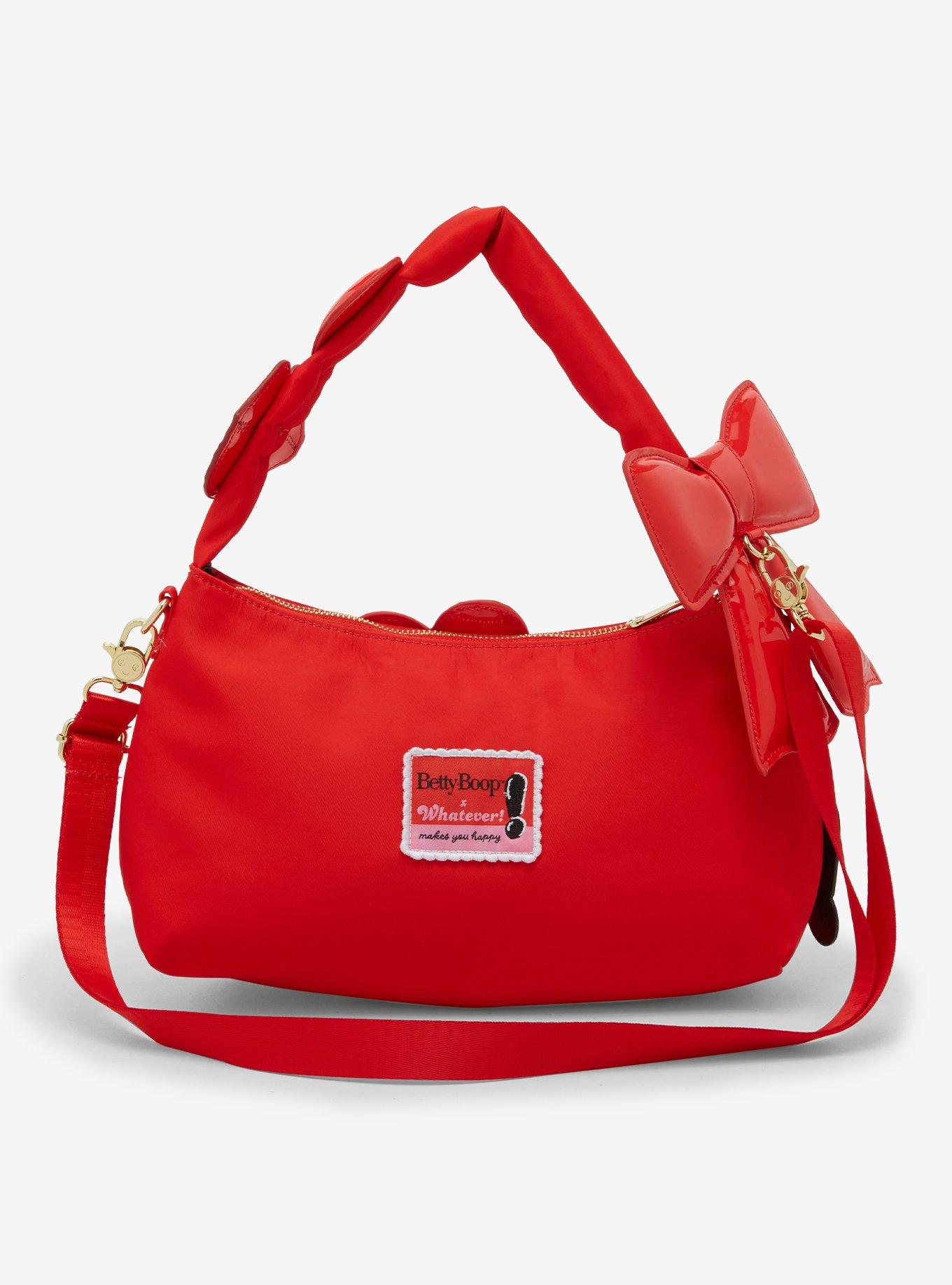 Betty Boop X Whatever! Makes You Happy Kiss Nylon Shoulder Bag, , alternate