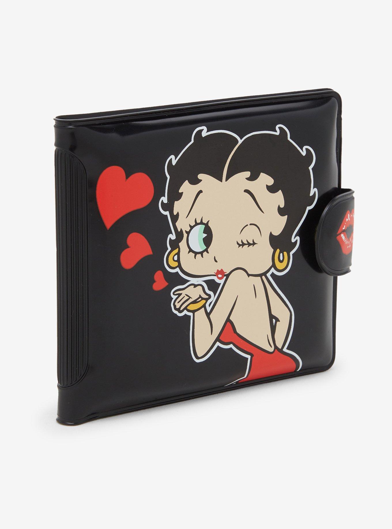 Betty Boop X Whatever! Makes You Happy Kiss Padded Vinyl Wallet, , hi-res