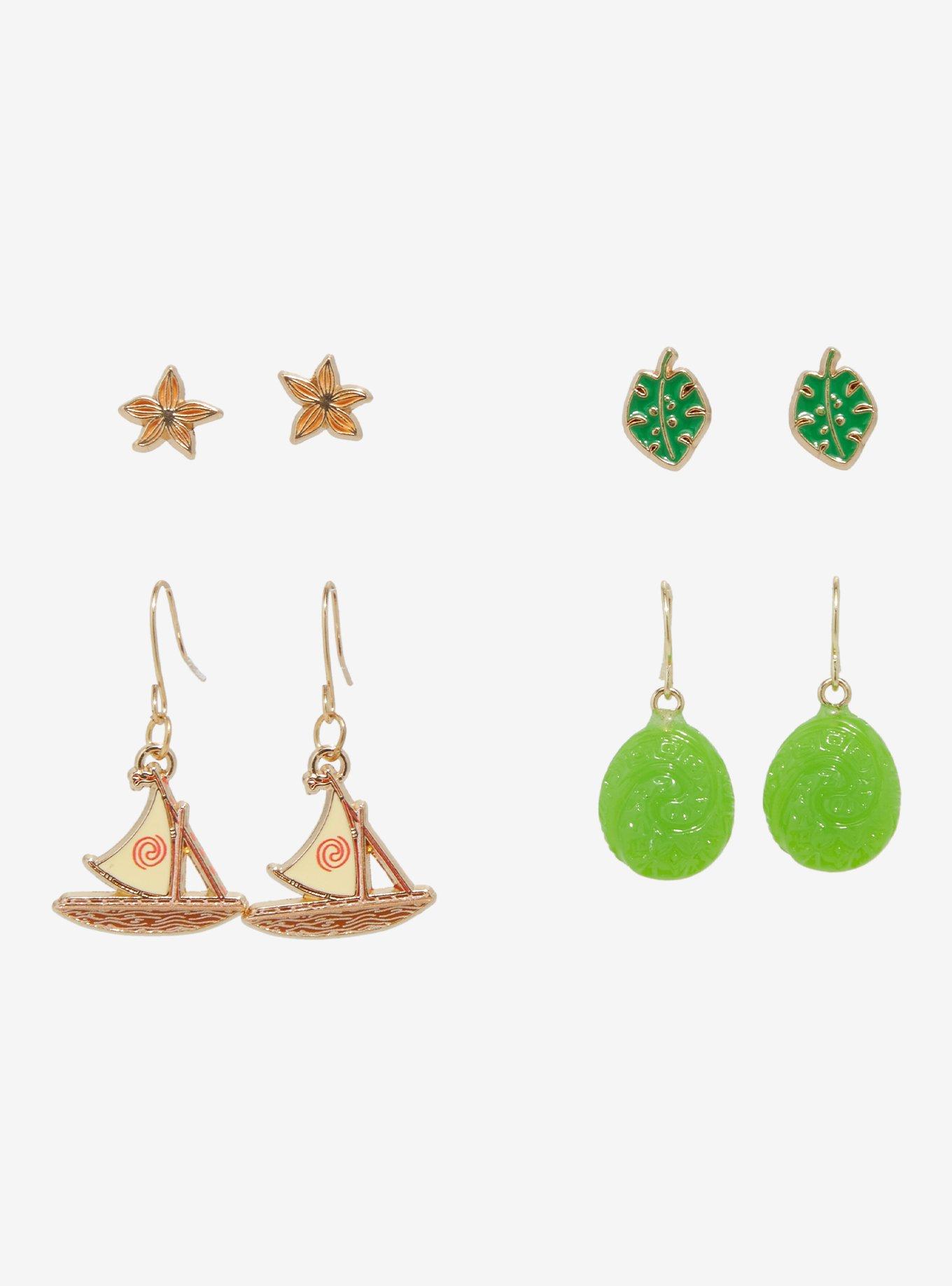 Disney Princess Moana Earring Set, , hi-res