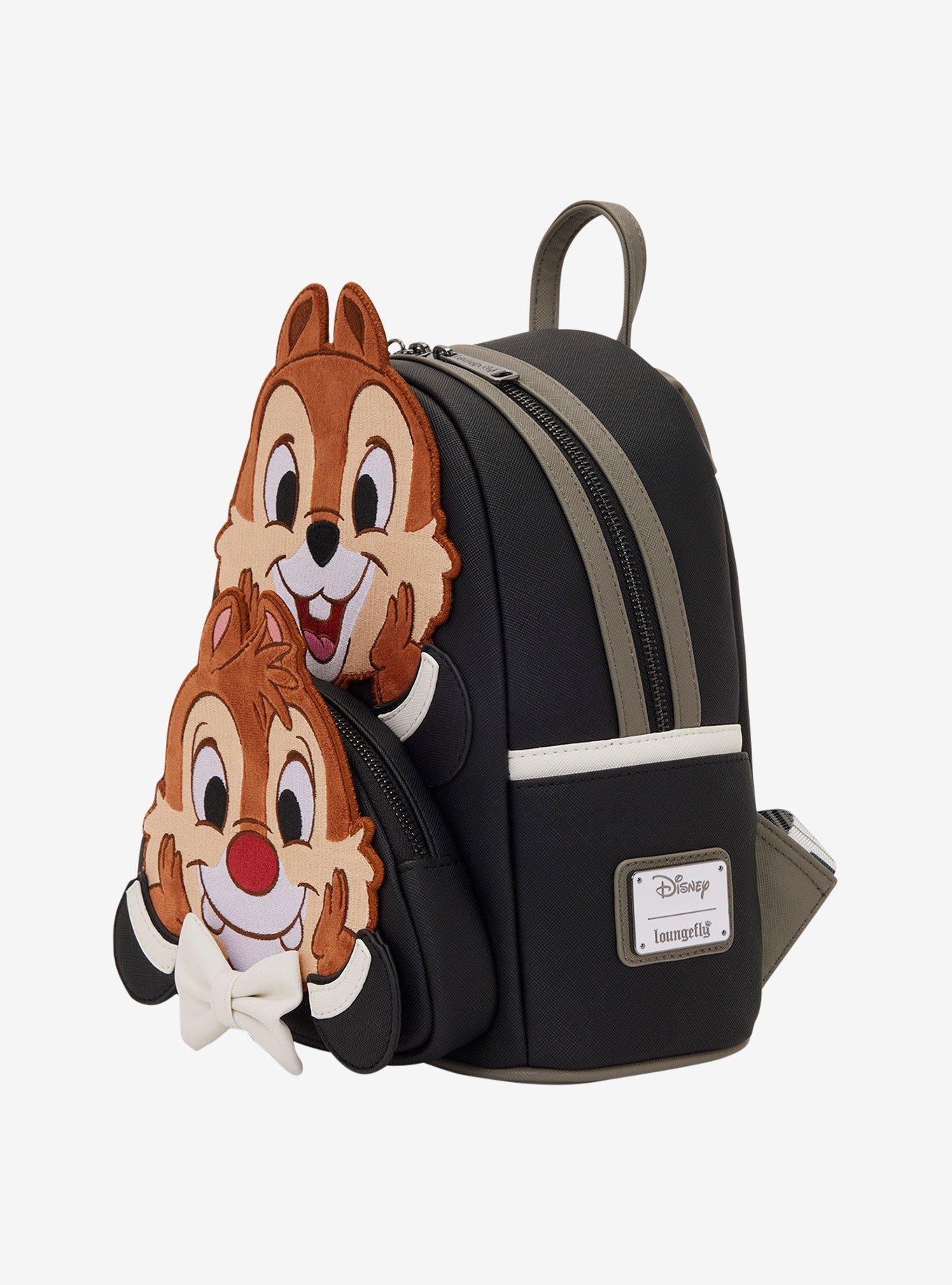 Loungefly Disney Chip & Dale Two Chips & A Miss Figural Mini Backpack, , hi-res
