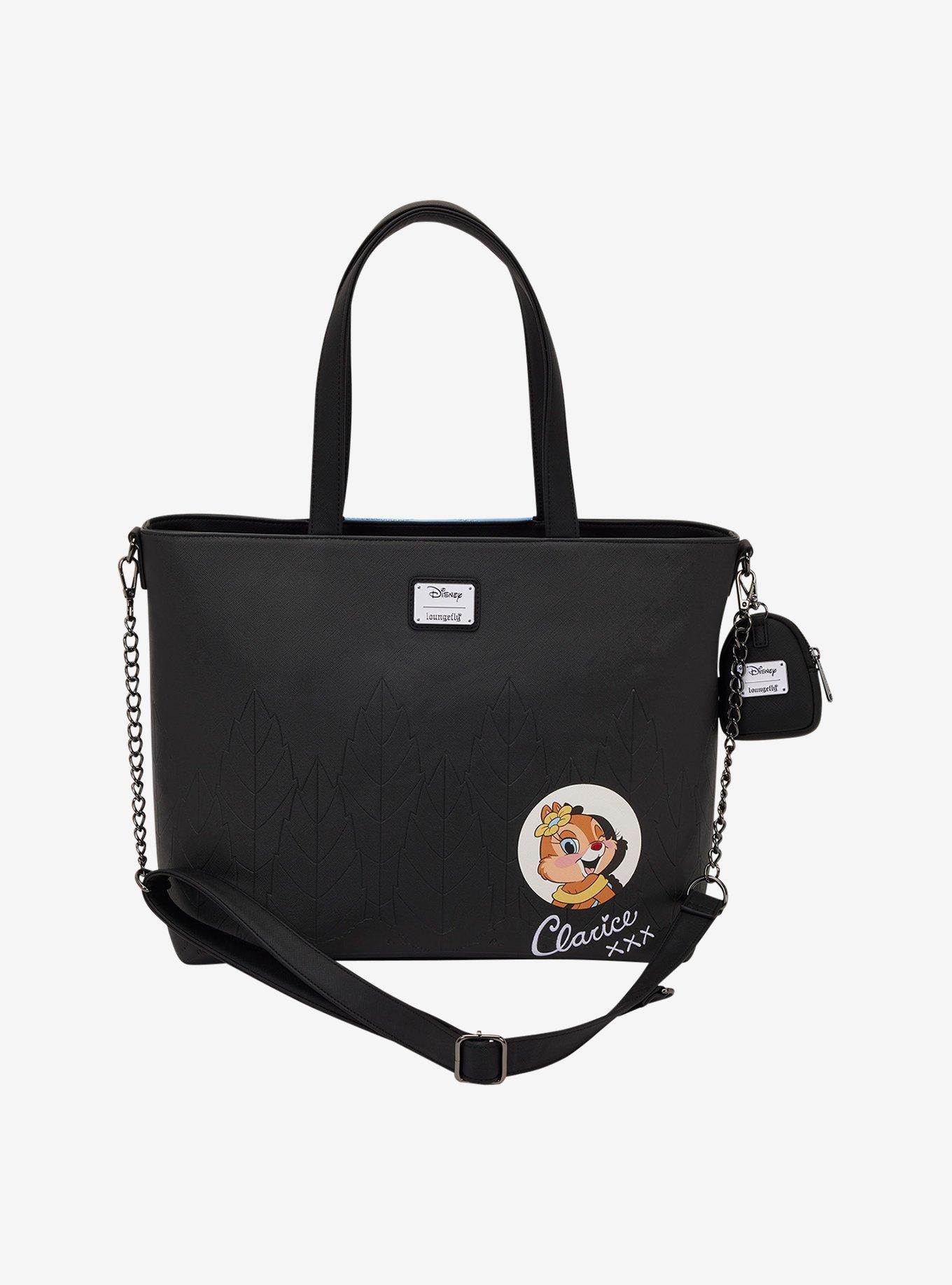 Loungefly Disney Chip 'n' Dale Two Chips & a Miss Tote Bag With Coin Purse, , hi-res