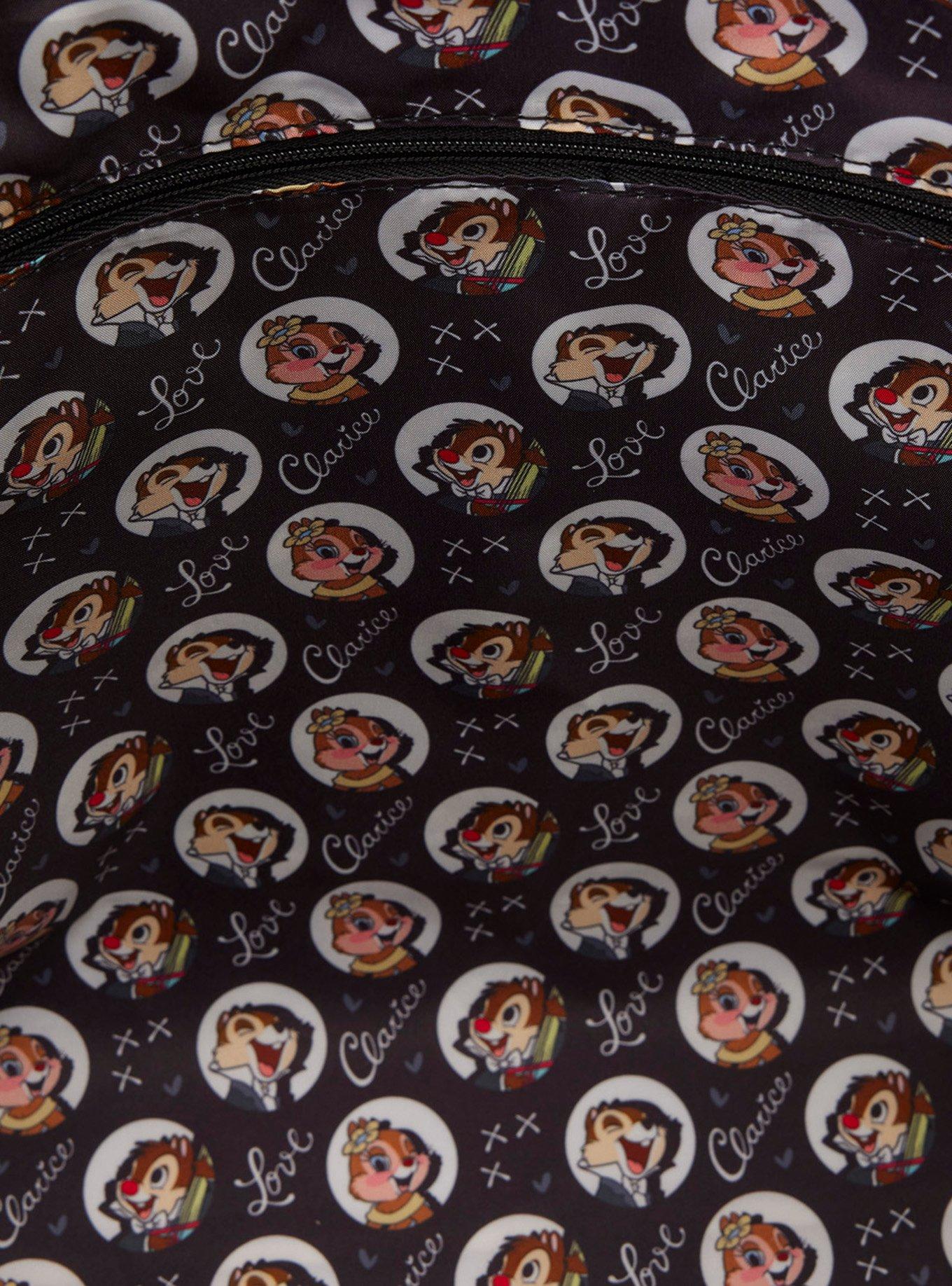 Loungefly Disney Chip 'n' Dale Two Chips & a Miss Tote Bag With Coin Purse, , alternate