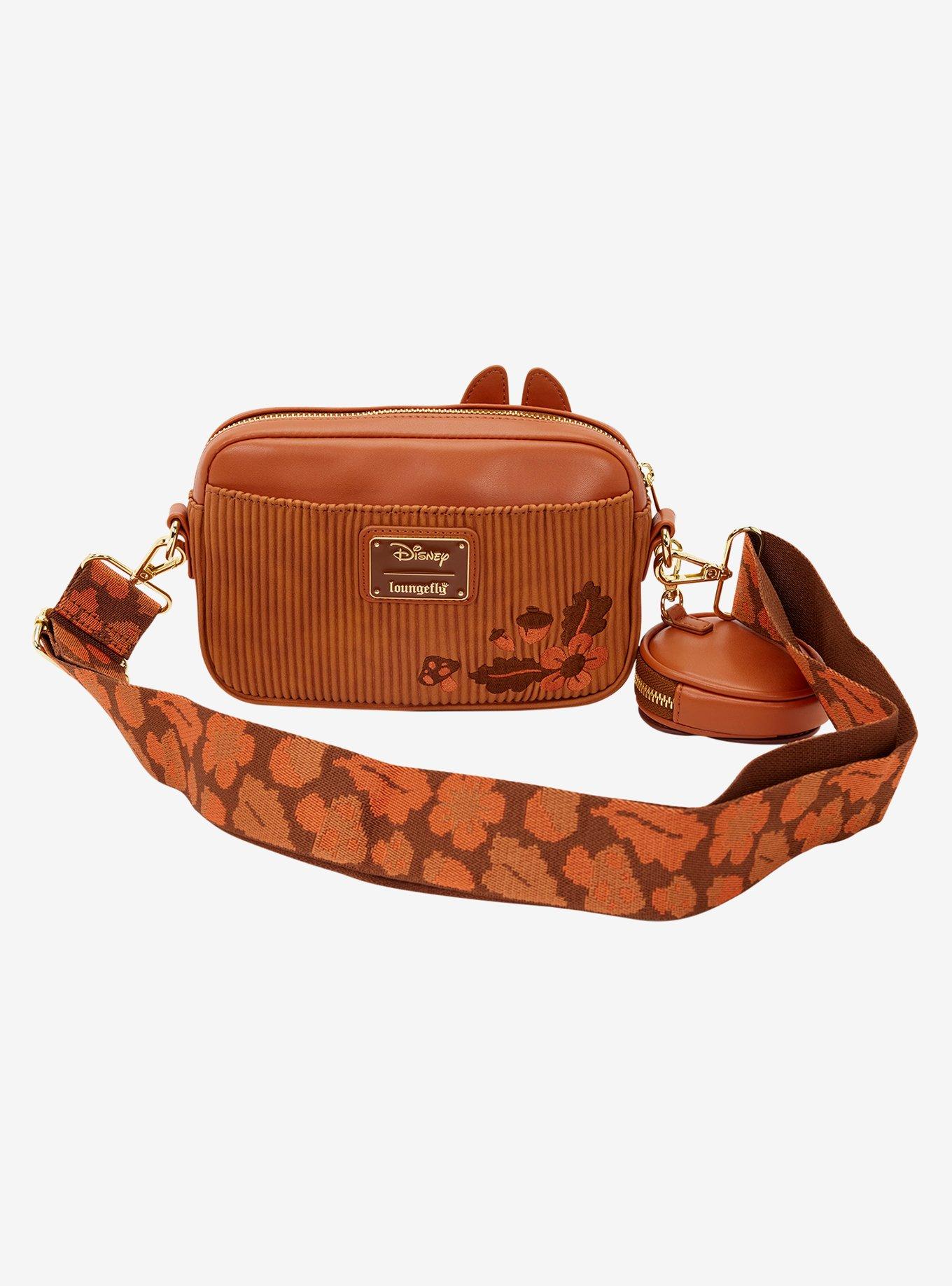 Loungefly Disney Chip 'n' Dale Split Crossbody Bag With Coin Purse, , hi-res