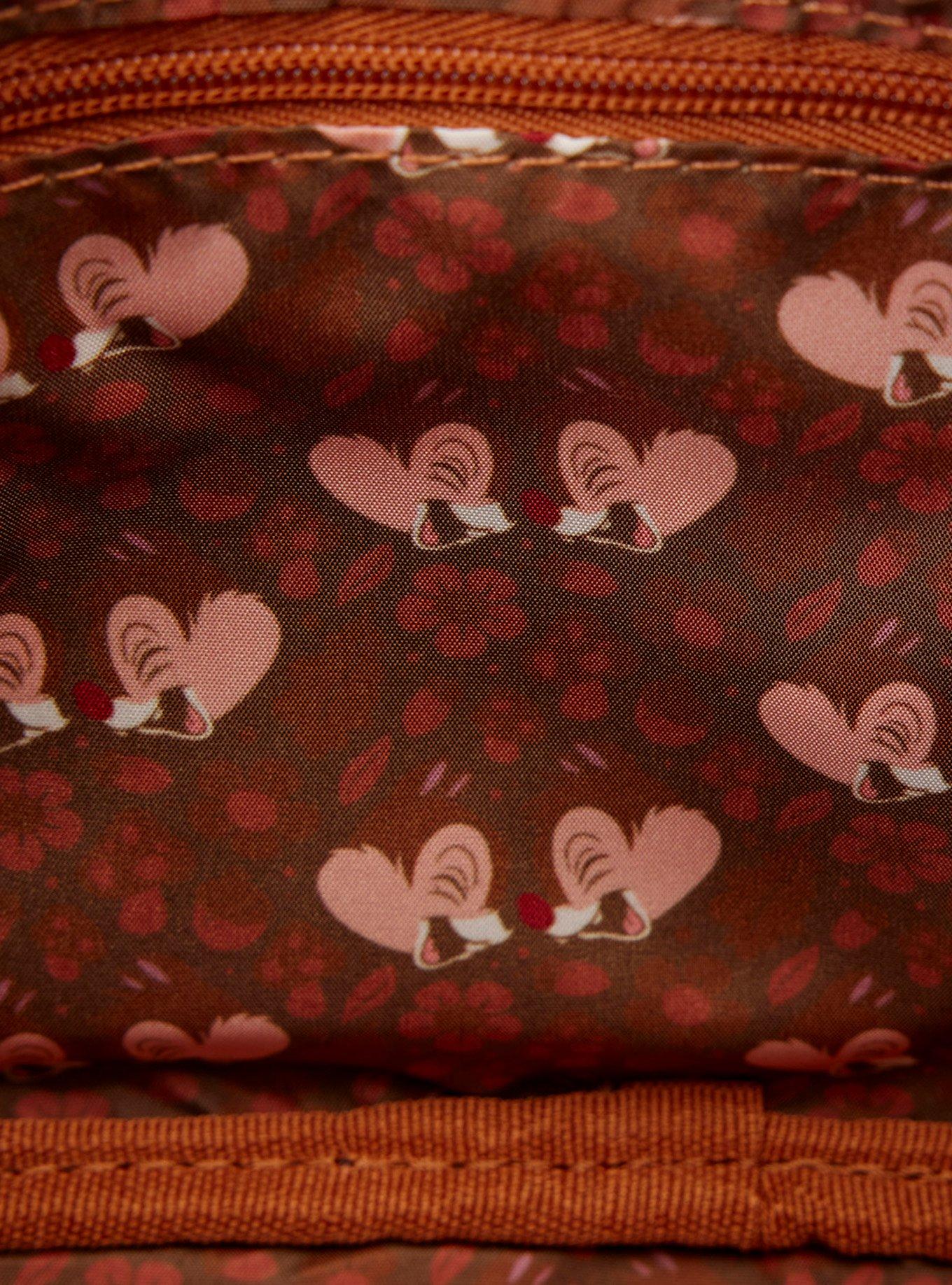 Loungefly Disney Chip 'n' Dale Split Crossbody Bag With Coin Purse, , alternate