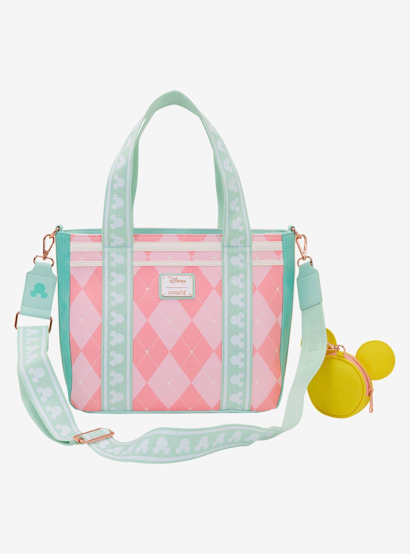 Loungefly Disney Mickey Mouse Tennis Crossbody Tote Bag With Coin Purse, , hi-res