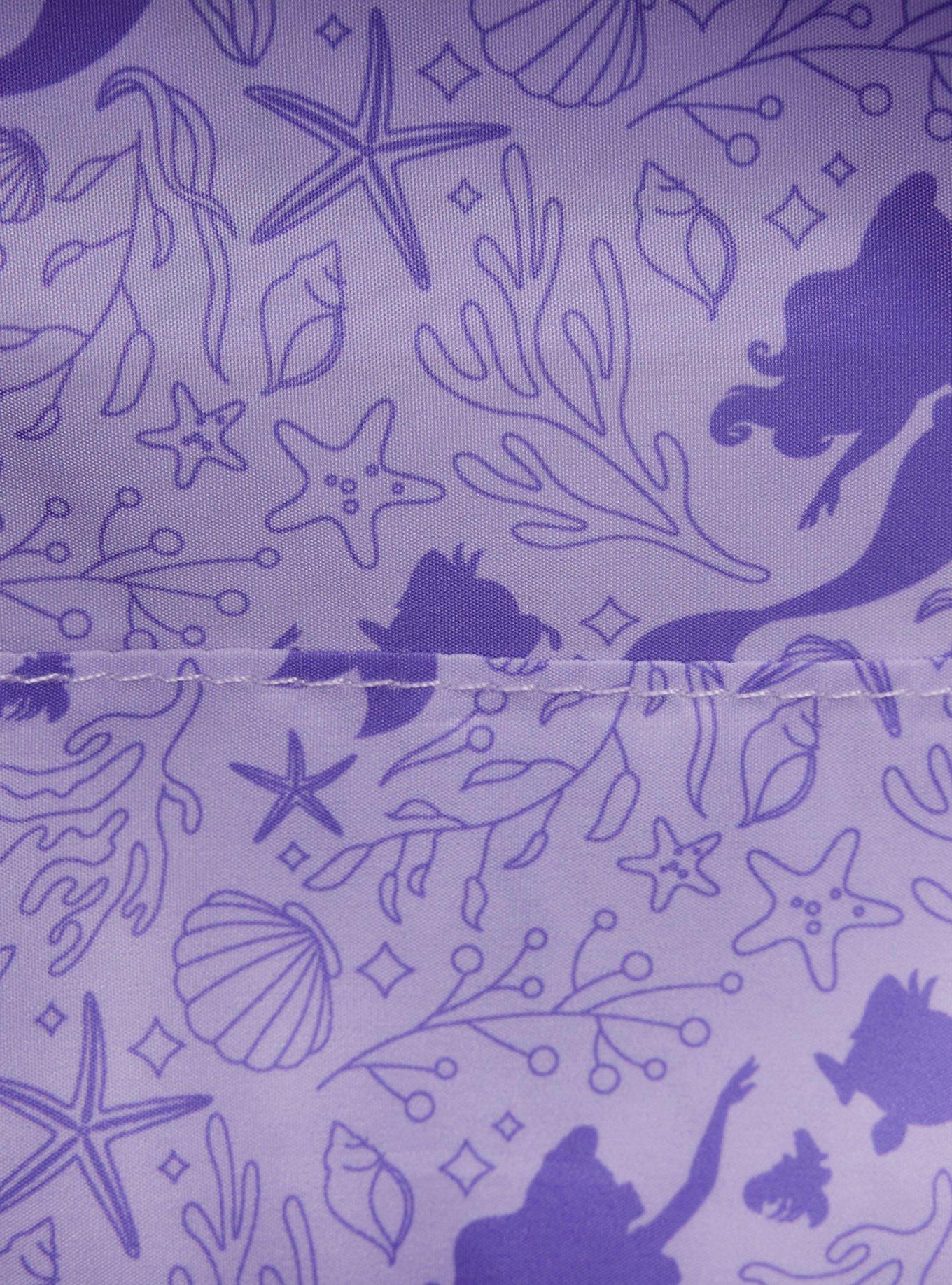 Loungefly Disney The Little Mermaid Ariel Iridescet Pearl Mini Backpack, , alternate