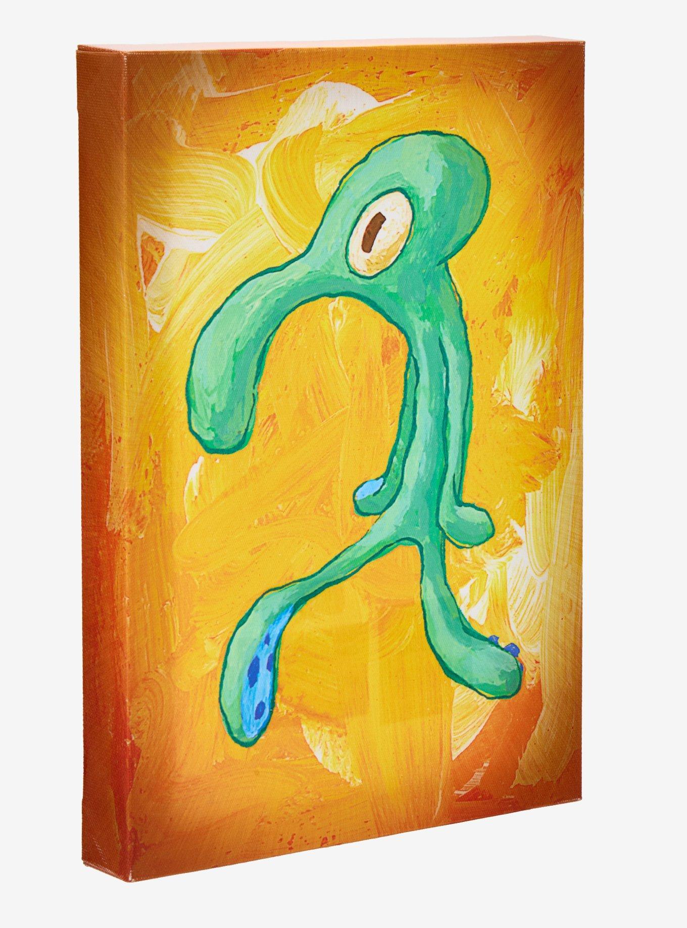 SpongeBob SquarePants Squidward Bold And Brash Canvas Wall Art, , hi-res
