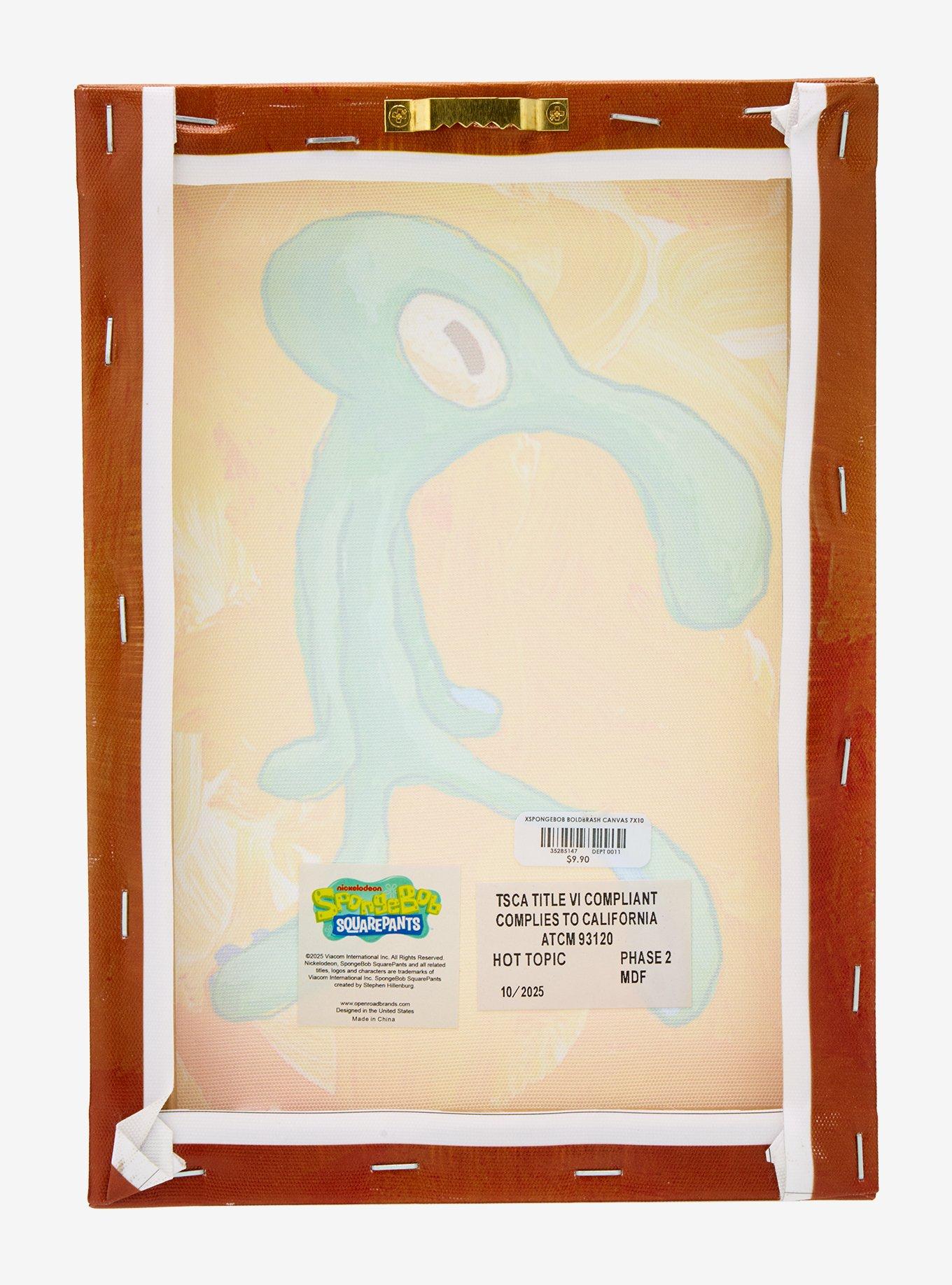 SpongeBob SquarePants Squidward Bold And Brash Canvas Wall Art, , alternate
