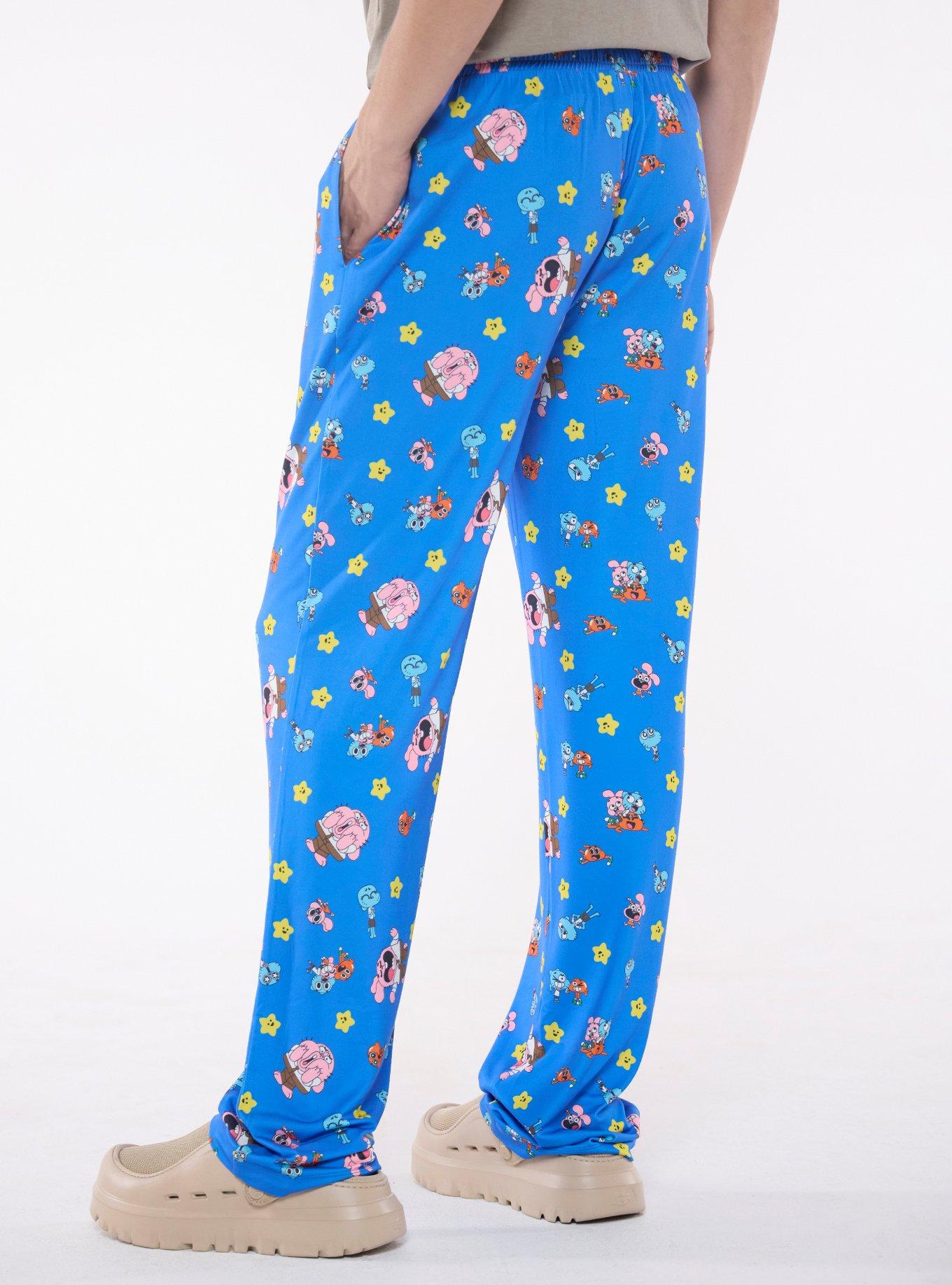 The Amazing World Of Gumball Character Pajama Pants, , hi-res