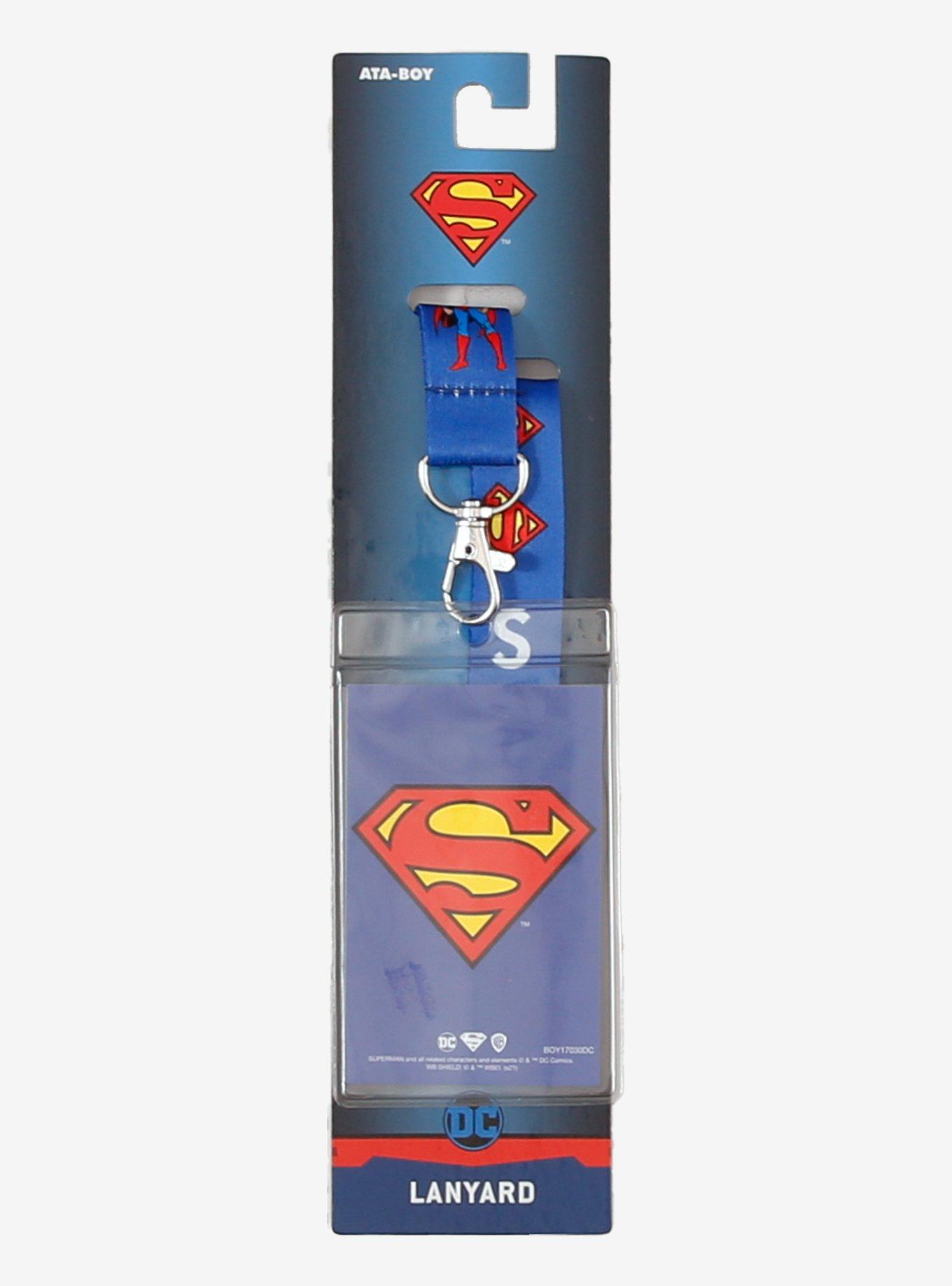 DC Comics Superman Logo Lanyard, , hi-res