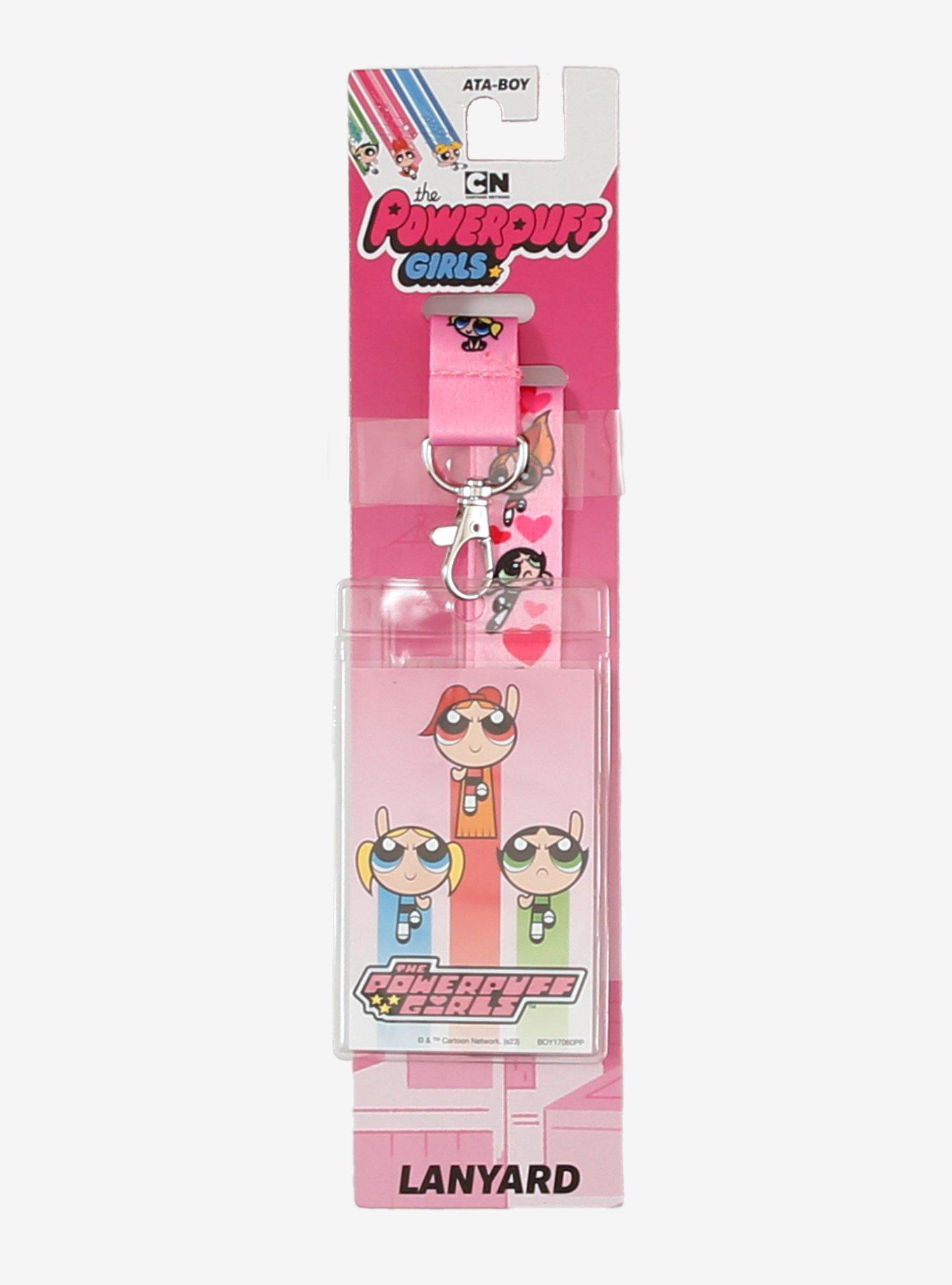 The Powerpuff Girls Trio Hearts Lanyard, , hi-res