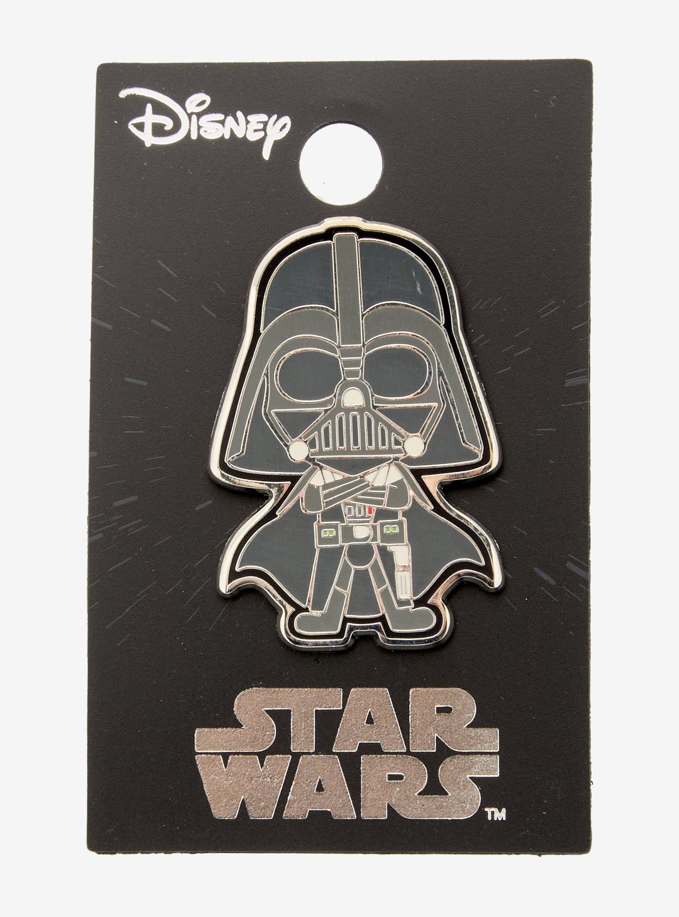 Star Wars Darth Vader Chibi Enamel Pin, , hi-res