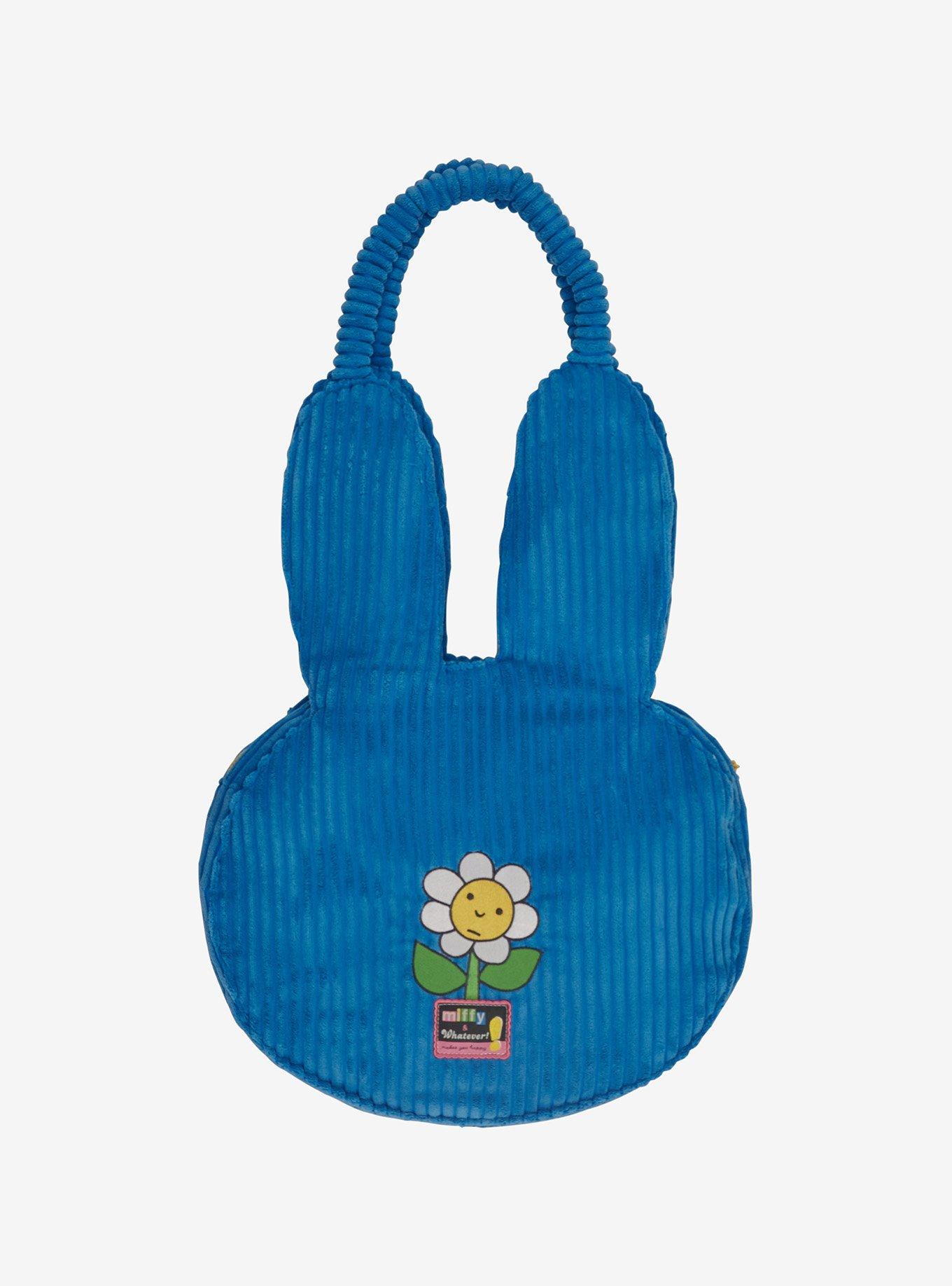 Whatever! Makes You Happy Miffy Face Large Tote Bag, , hi-res