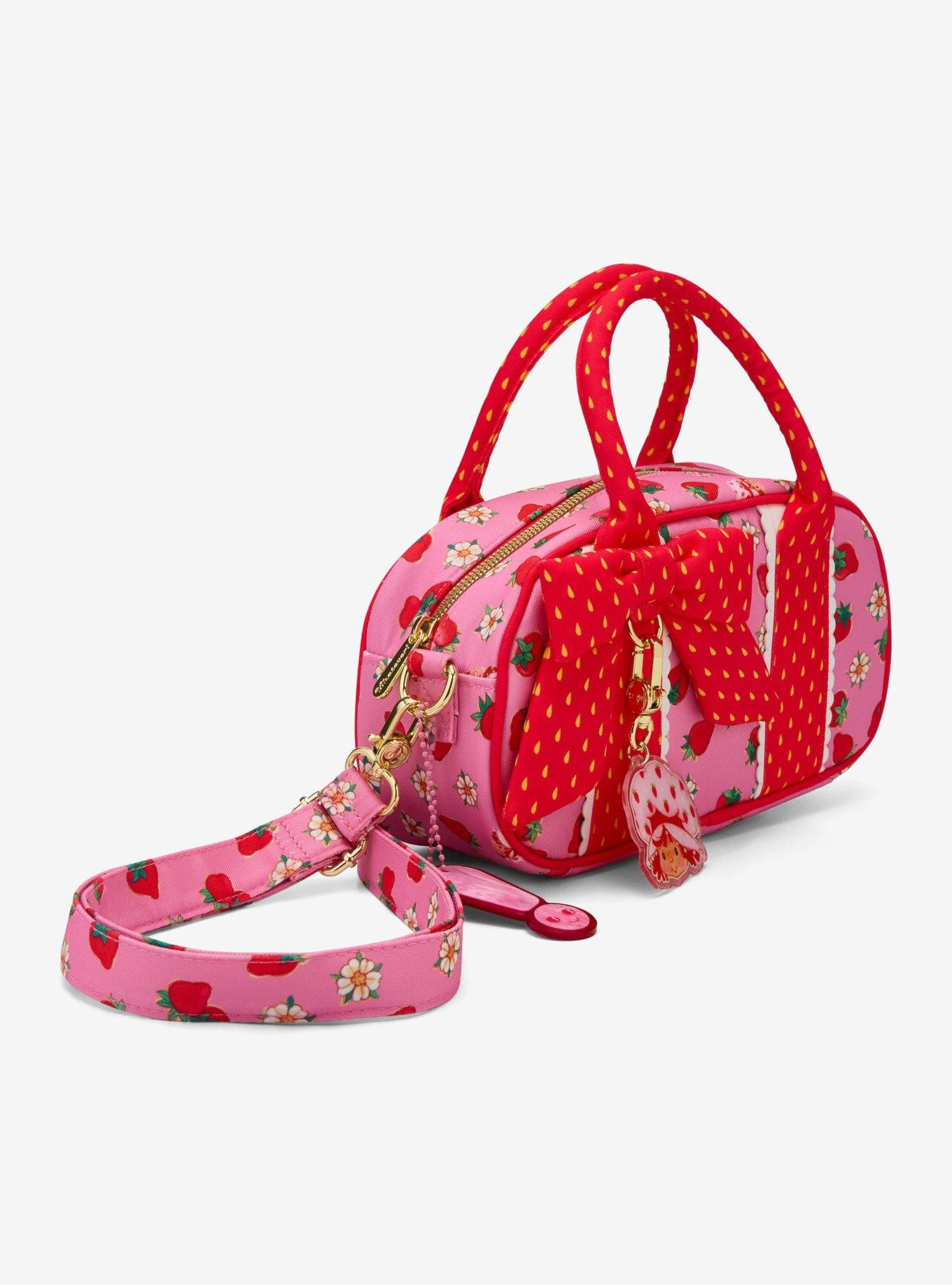 Whatever! Makes You Happy Strawberry Shortcake Mini Duffel Crossbody Bag, , hi-res
