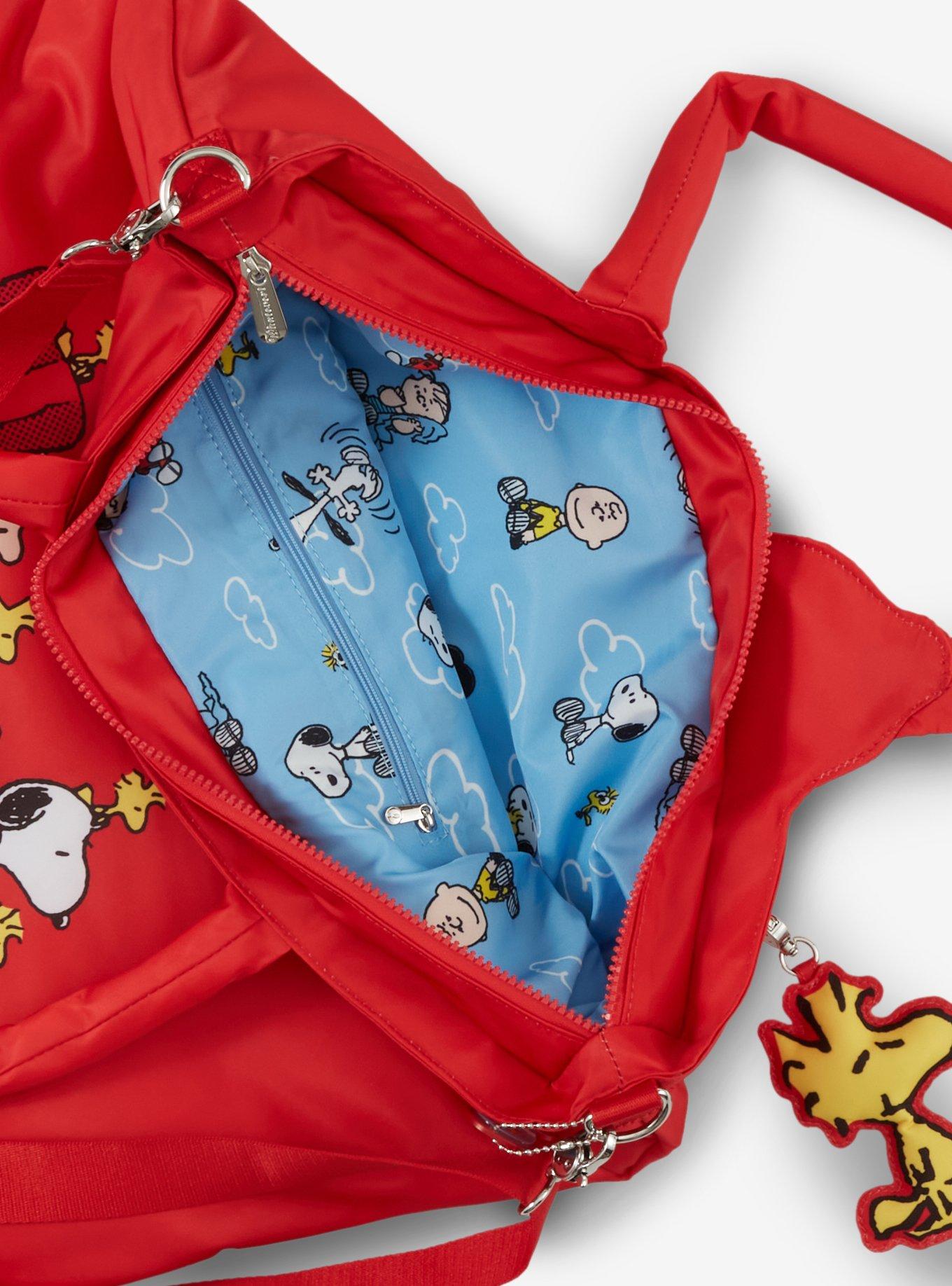 Peanuts X Whatever! Makes You Happy Snoopy Doghouse Nylon Tote Bag, , alternate