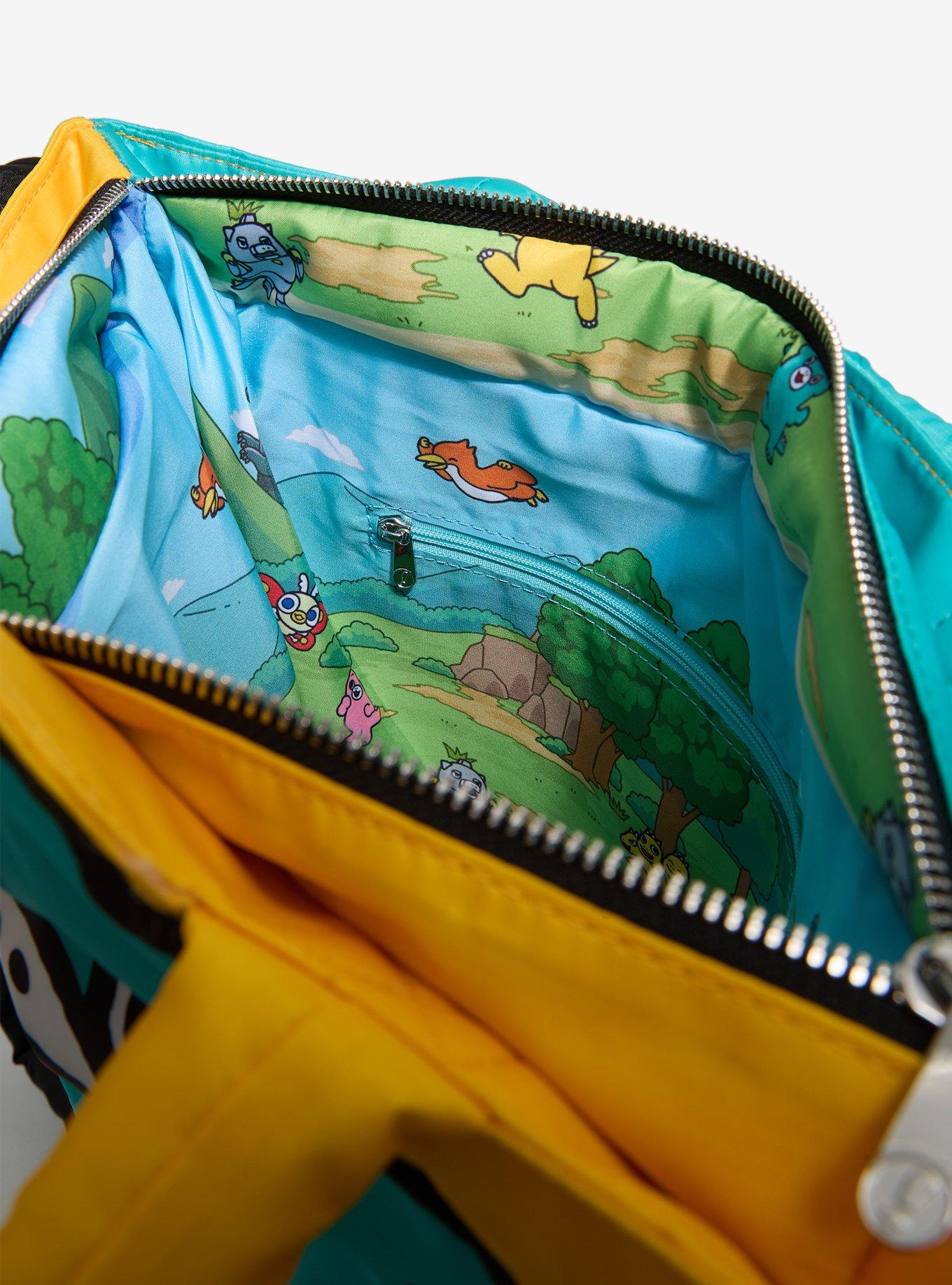 Whatever! Makes You Happy Chibi Godzilla Puffer Tote Bag, , alternate