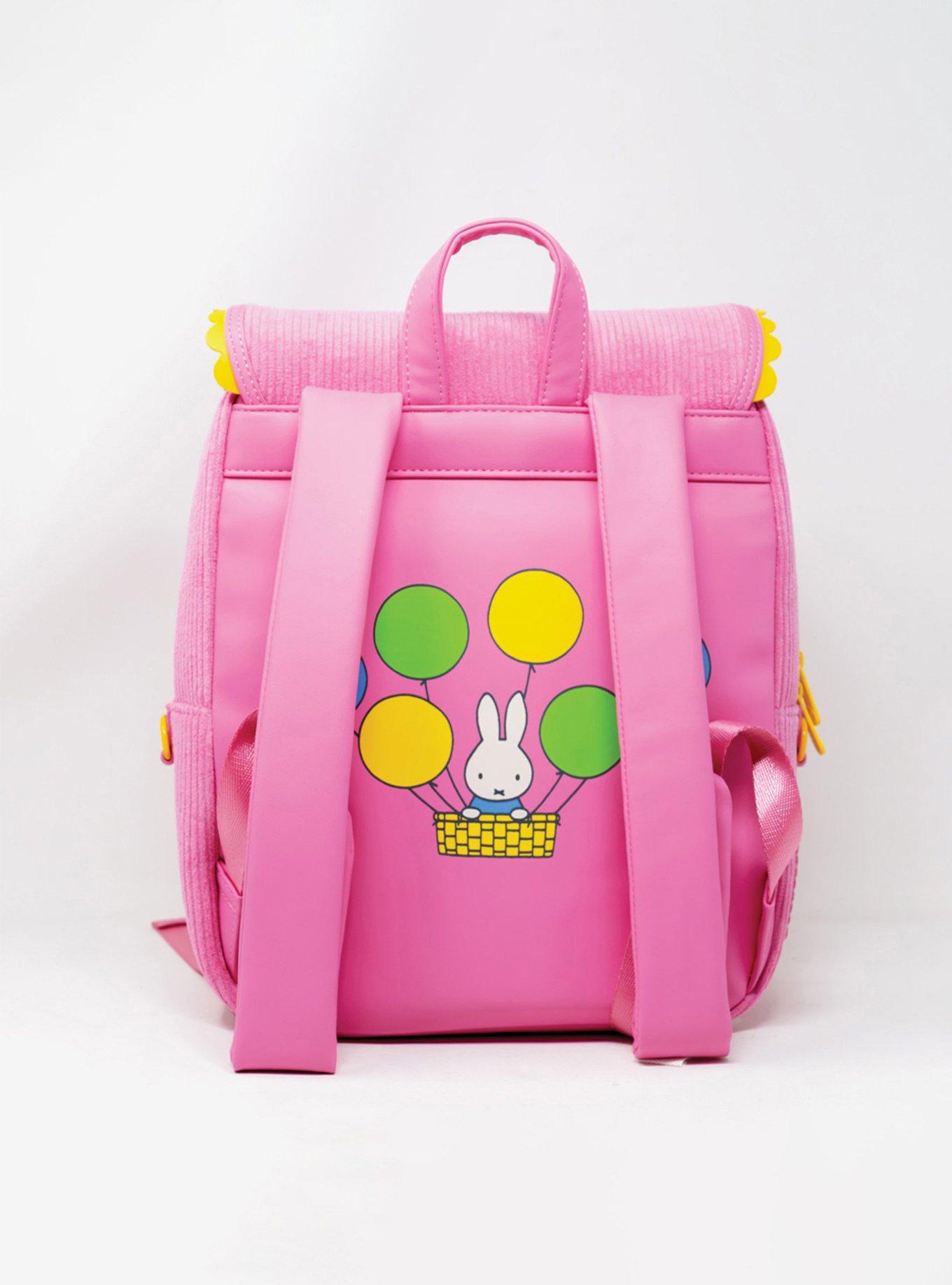 Whatever! Makes You Happy x Miffy Corduroy Pin Display Mini Backpack, , hi-res