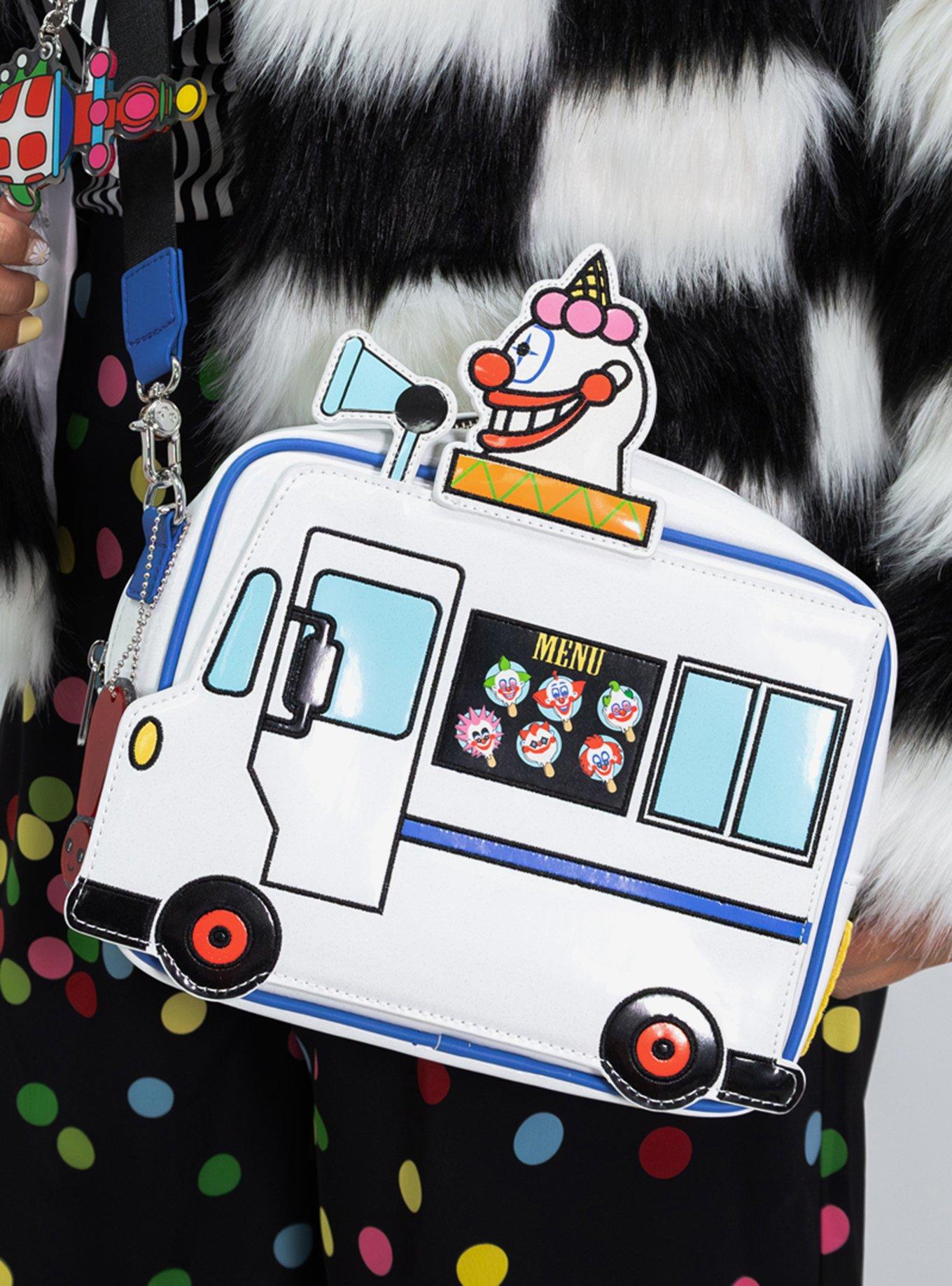 Whatever! Makes You Happy x Killer Klowns From Outer Space JoJo's Ice Cream Truck Figural Crossbody Bag with Bag Charm, , hi-res