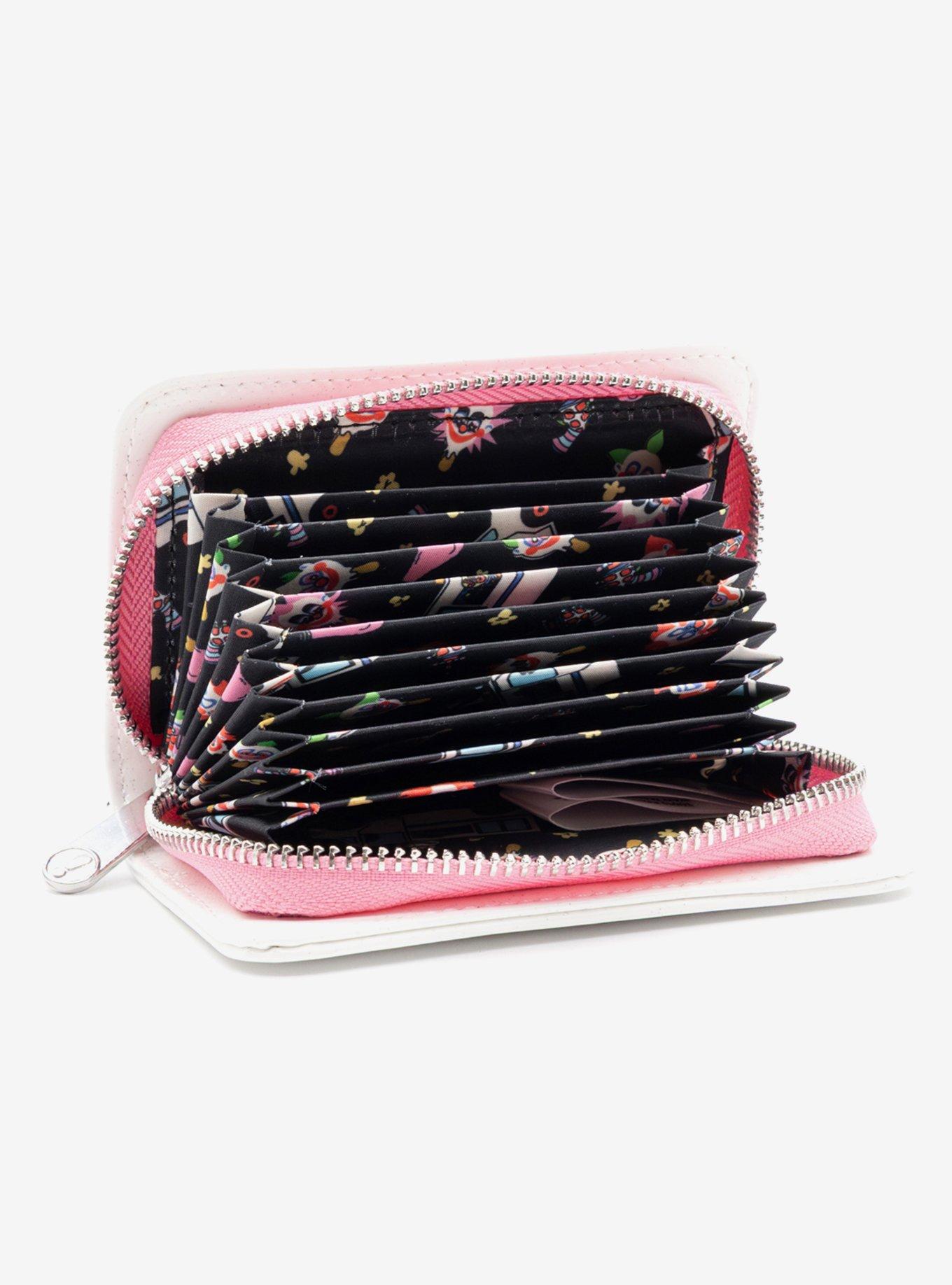 Whatever! Makes You Happy x Killer Klowns From Outer Space VHS Accordion Wallet, , alternate