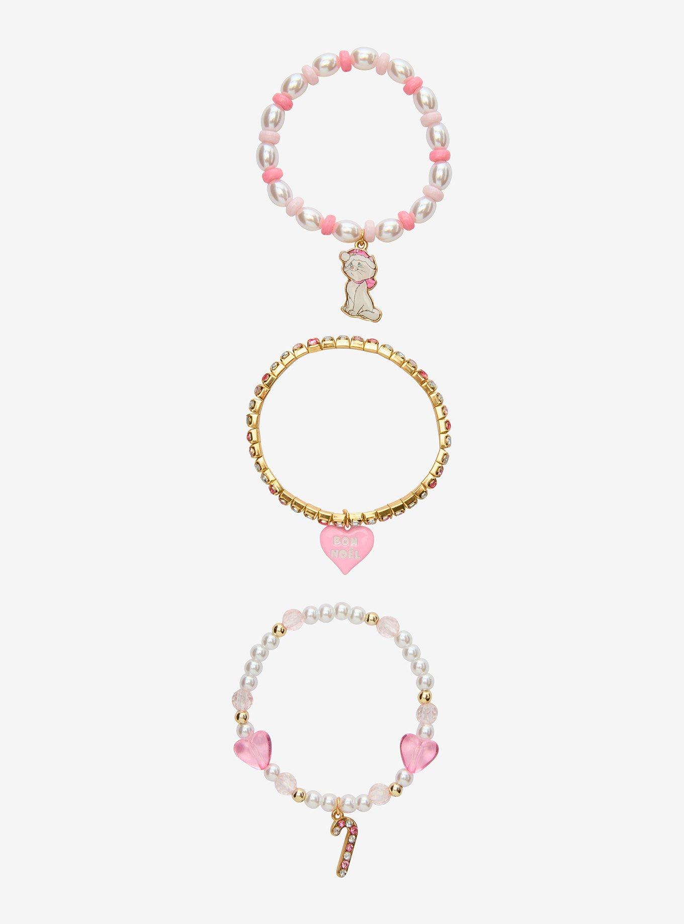 Disney The Aristocats Marie Holiday Bracelet Set, , hi-res
