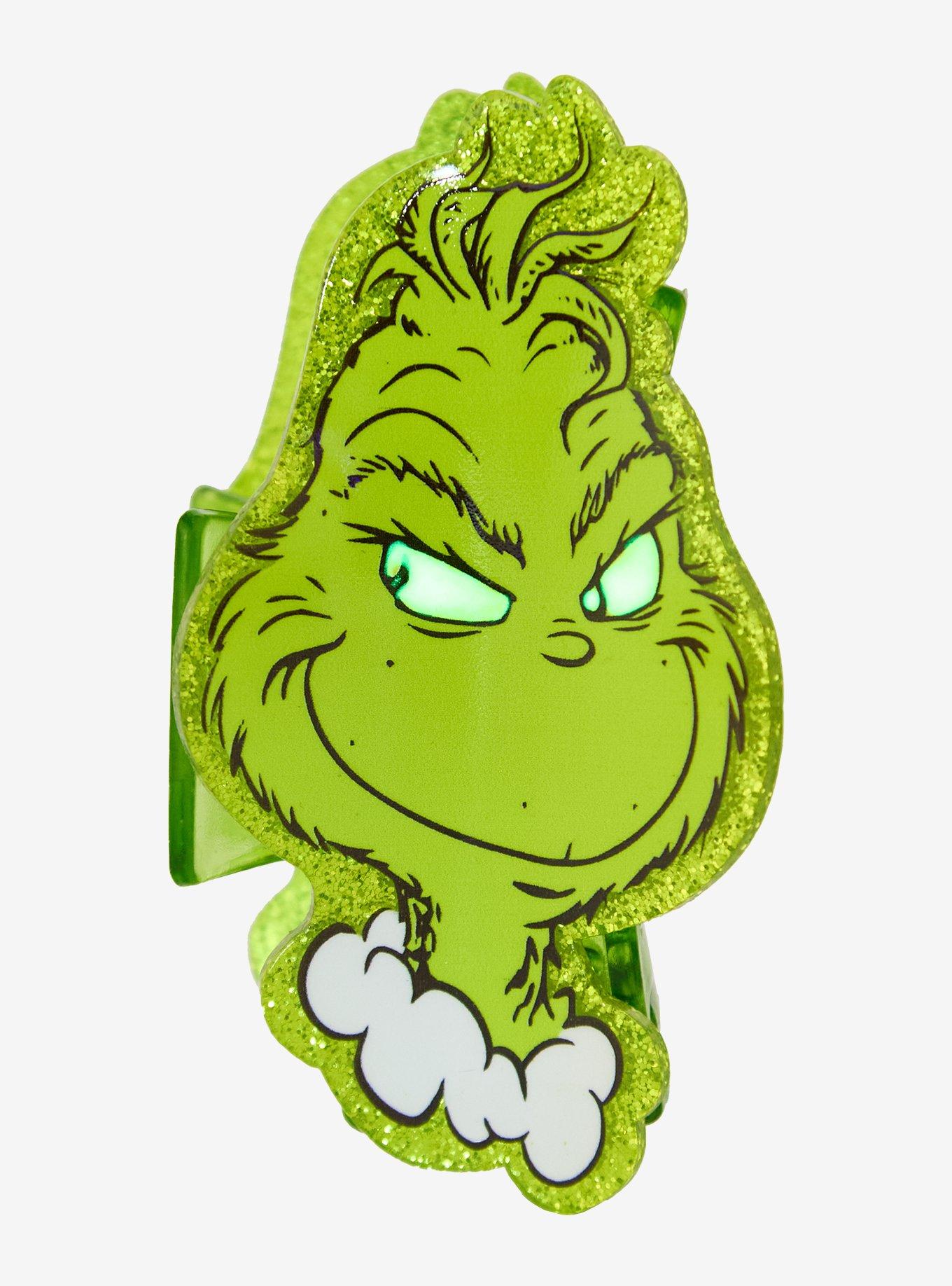 Dr. Seuss How The Grinch Stole Christmas! Glow-In-The-Dark Claw Hair Clip, , alternate