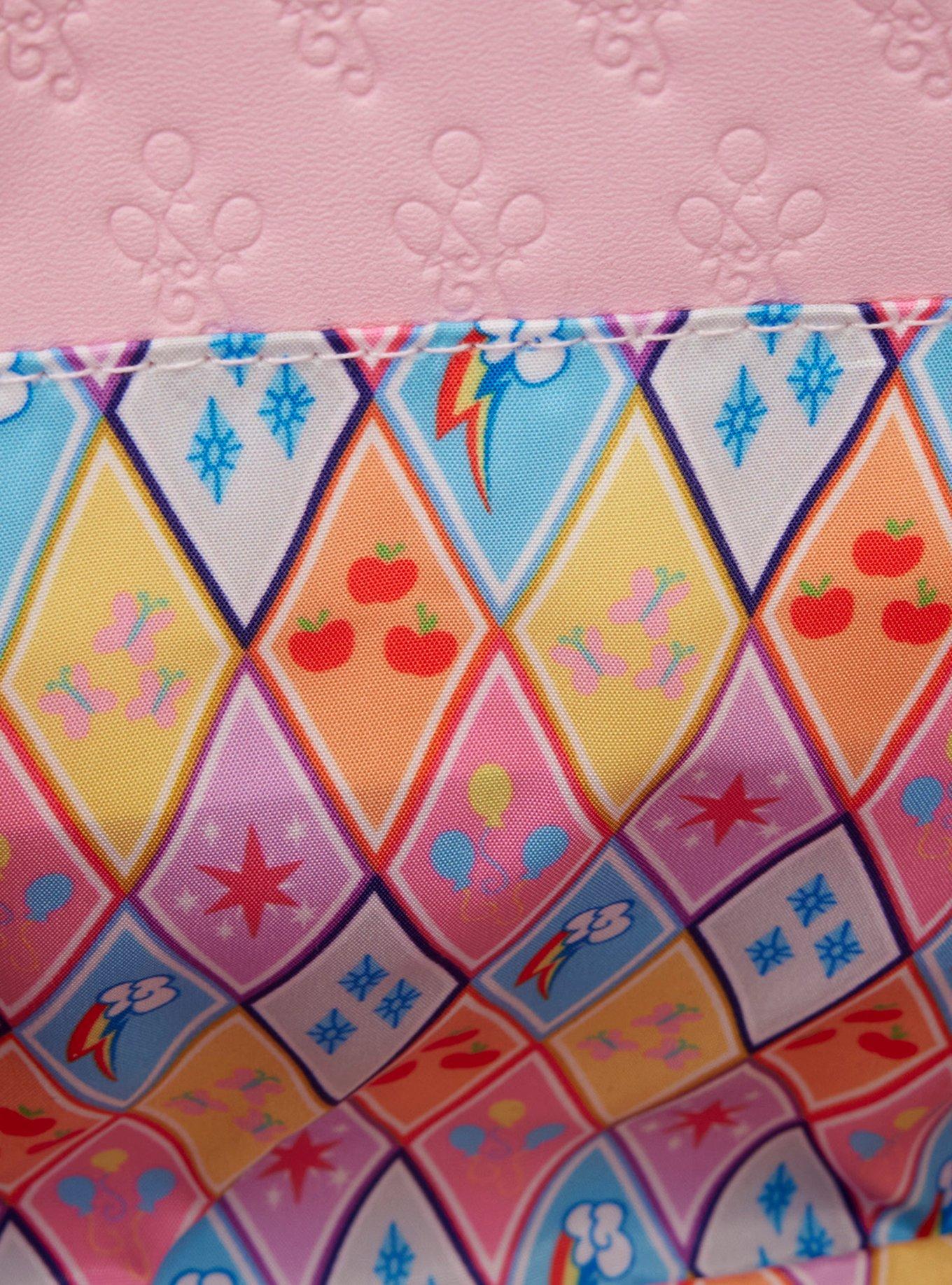 Loungefly My Little Pony Twilight Sparkle & Pinkie Pie Split Crossbody Bag, , alternate