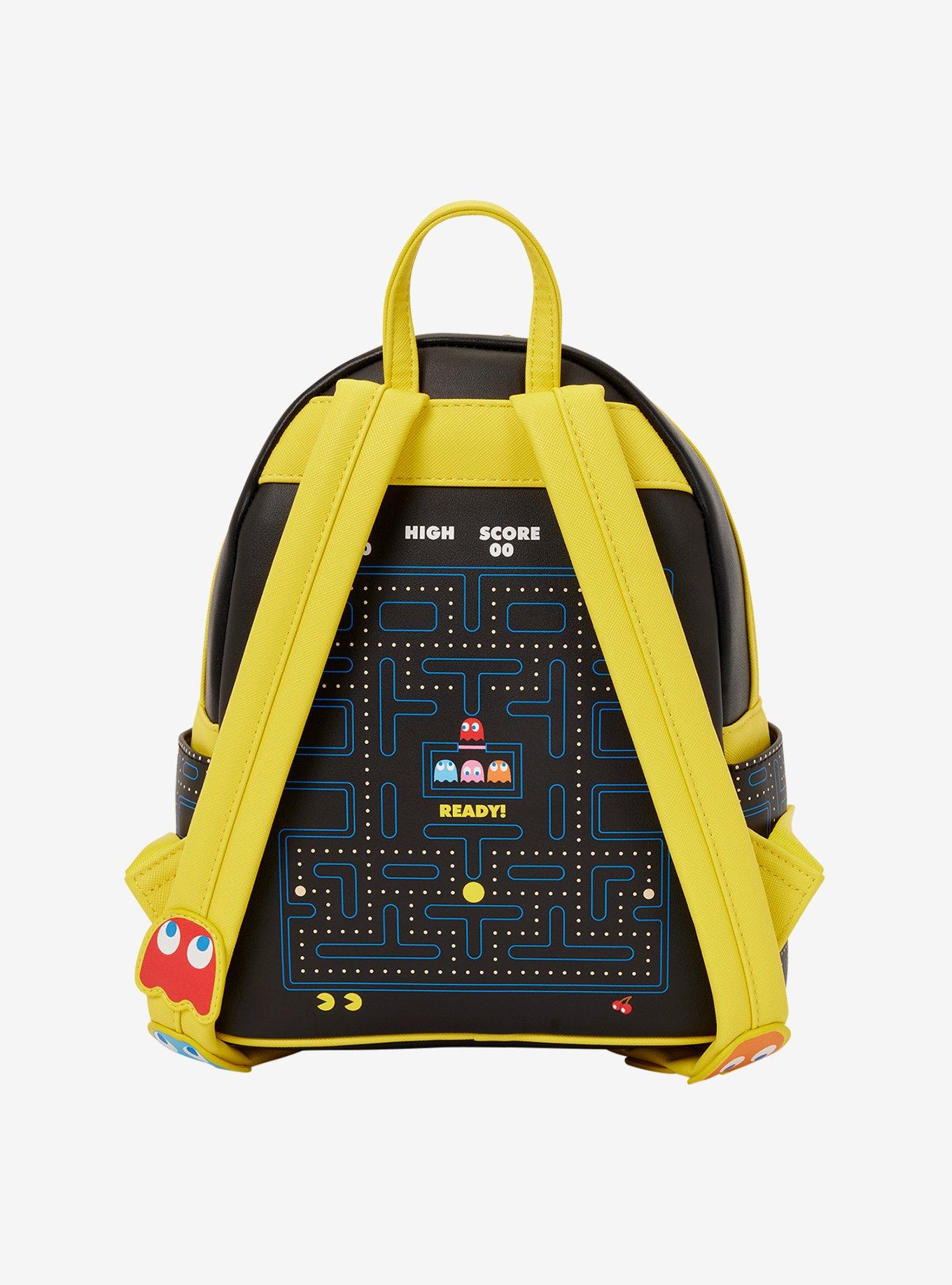 Loungfly PAC-MAN Glow-in-the-Dark Mini Backpack, , hi-res