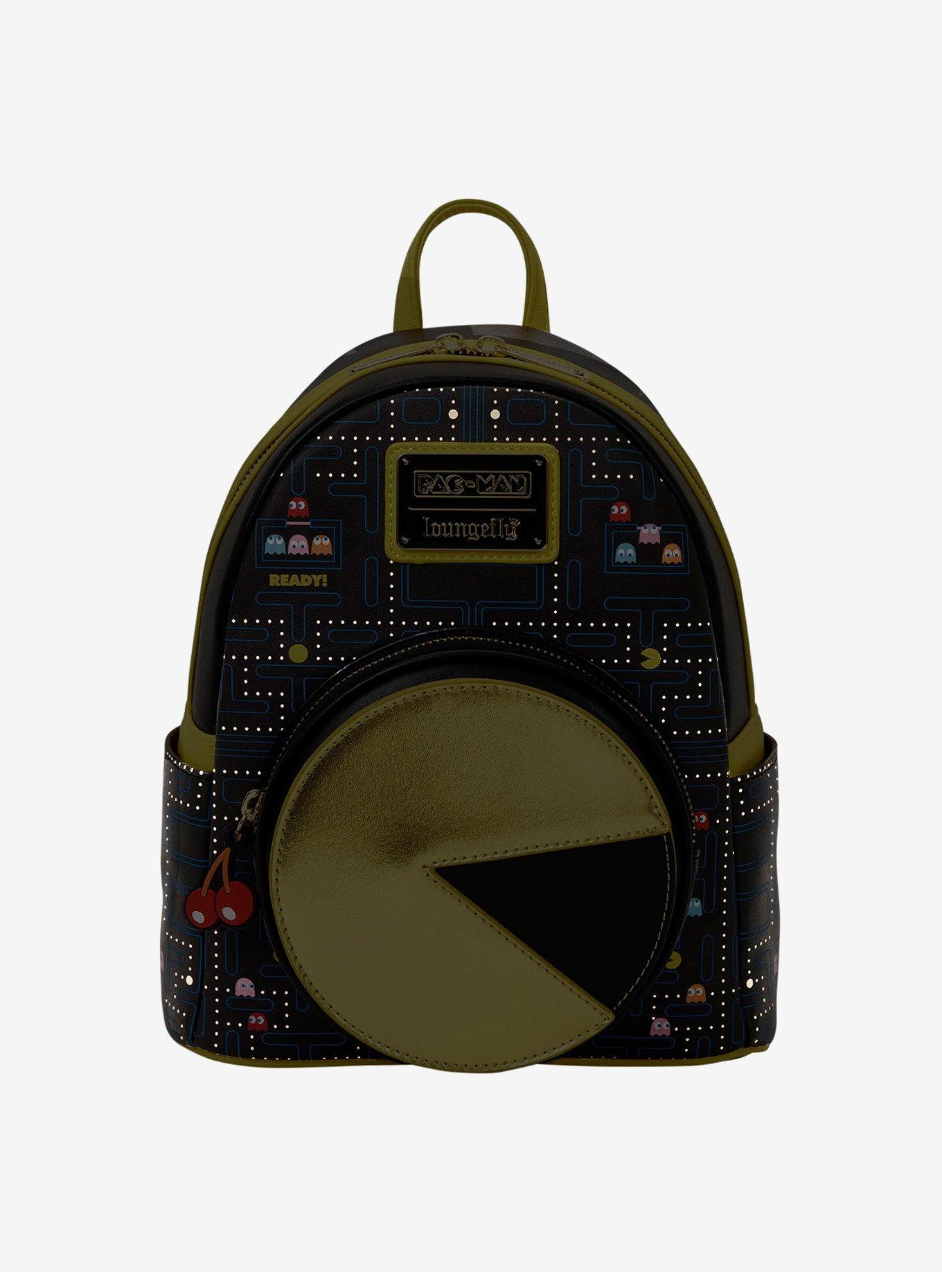 Loungfly PAC-MAN Glow-in-the-Dark Mini Backpack, , alternate