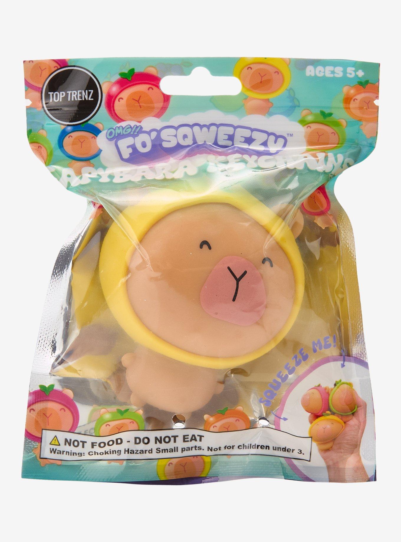 OMG Fo'Squeezy Capybara Assorted Blind Squishy Bag Clip, , alternate