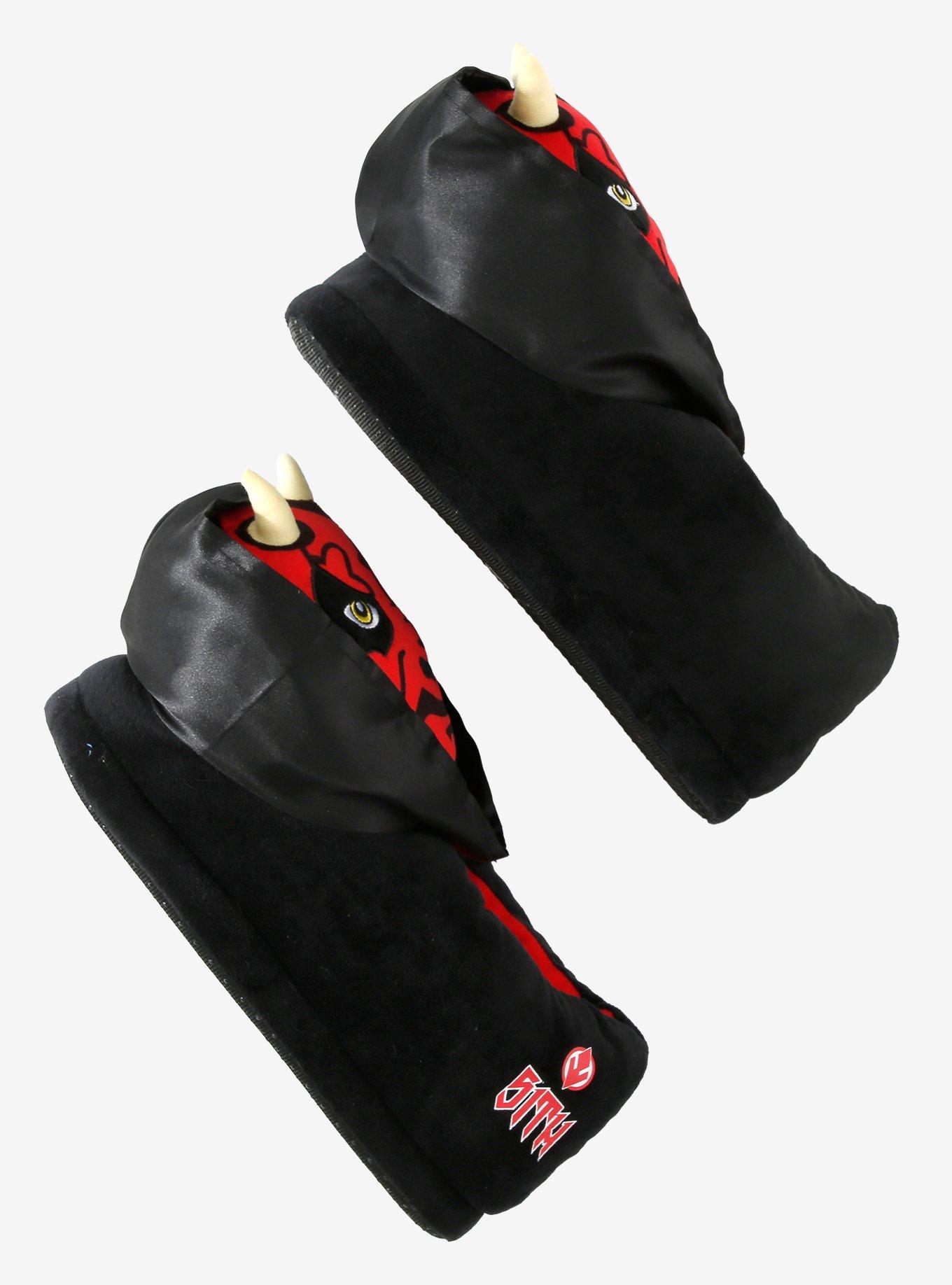 Star Wars Darth Maul 3D Plush Slippers, , hi-res