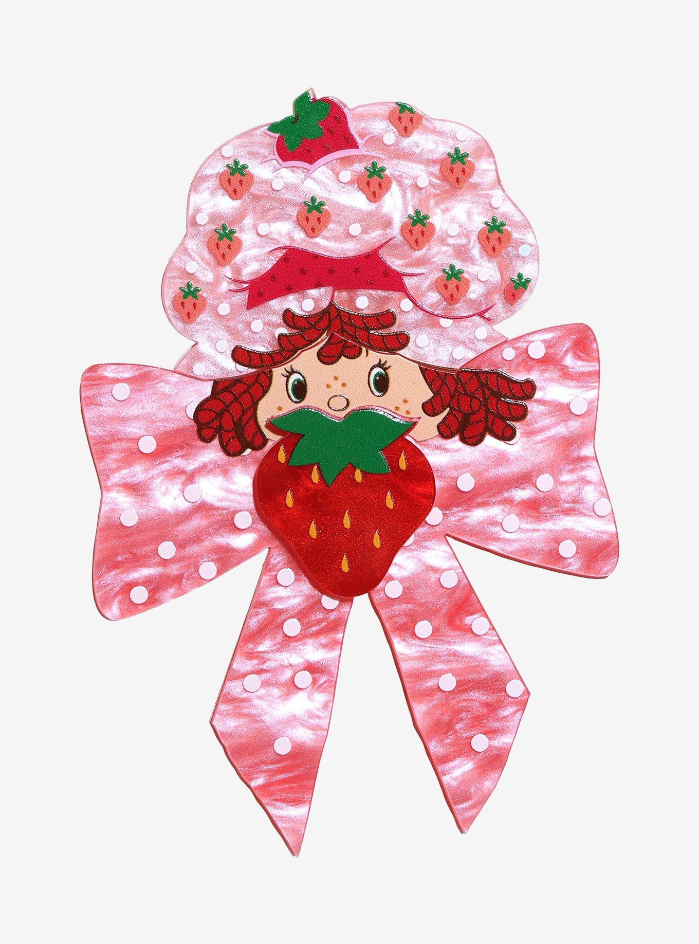 Whatever! Makes You Happy Strawberry Shortcake Brooch, , hi-res