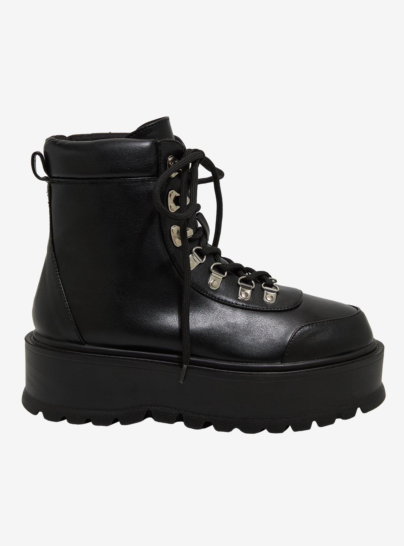 Koi Black Hydra Platform Boots, , hi-res