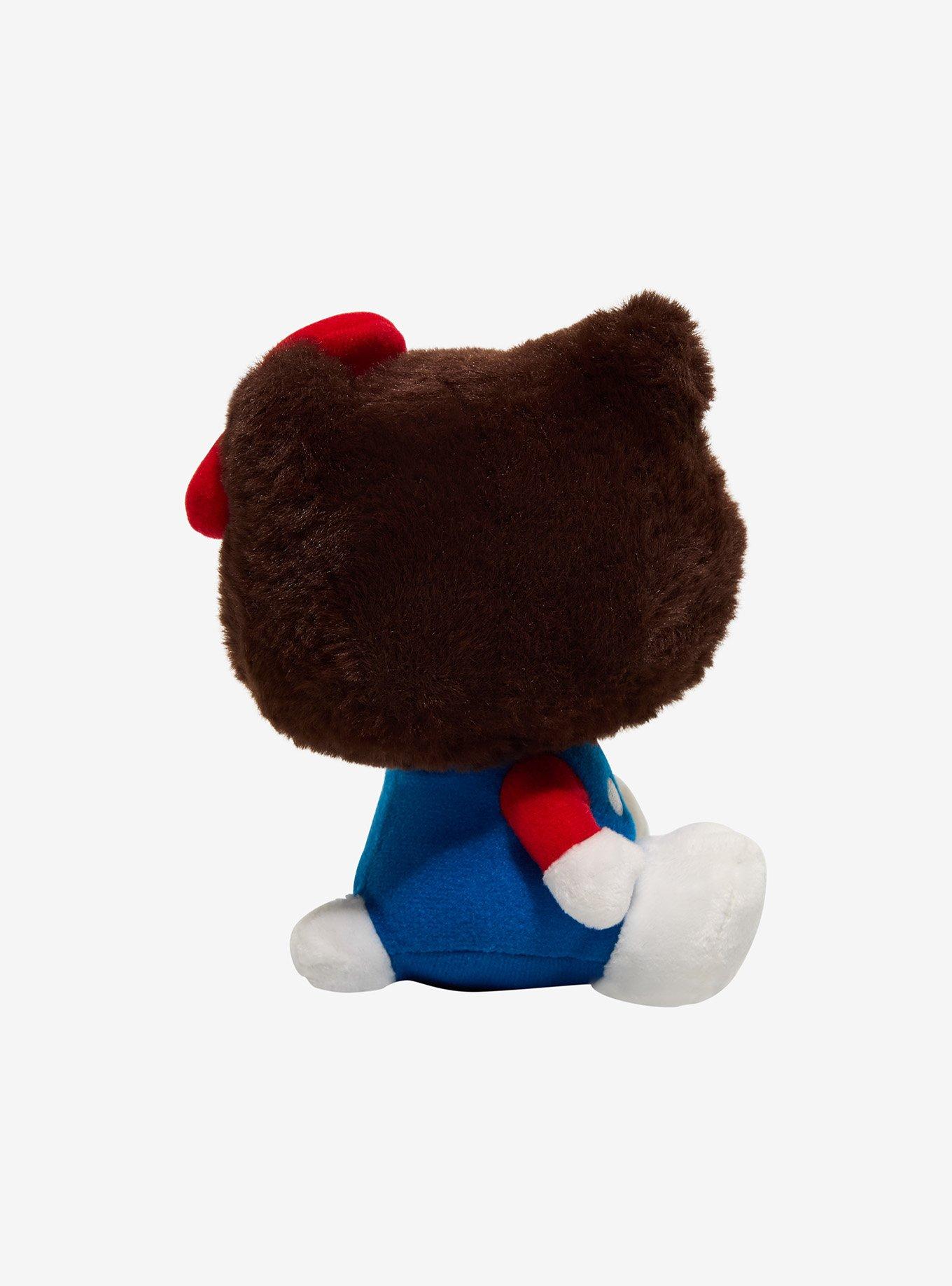 Monchhichi X Hello Kitty Overalls Plush, , alternate