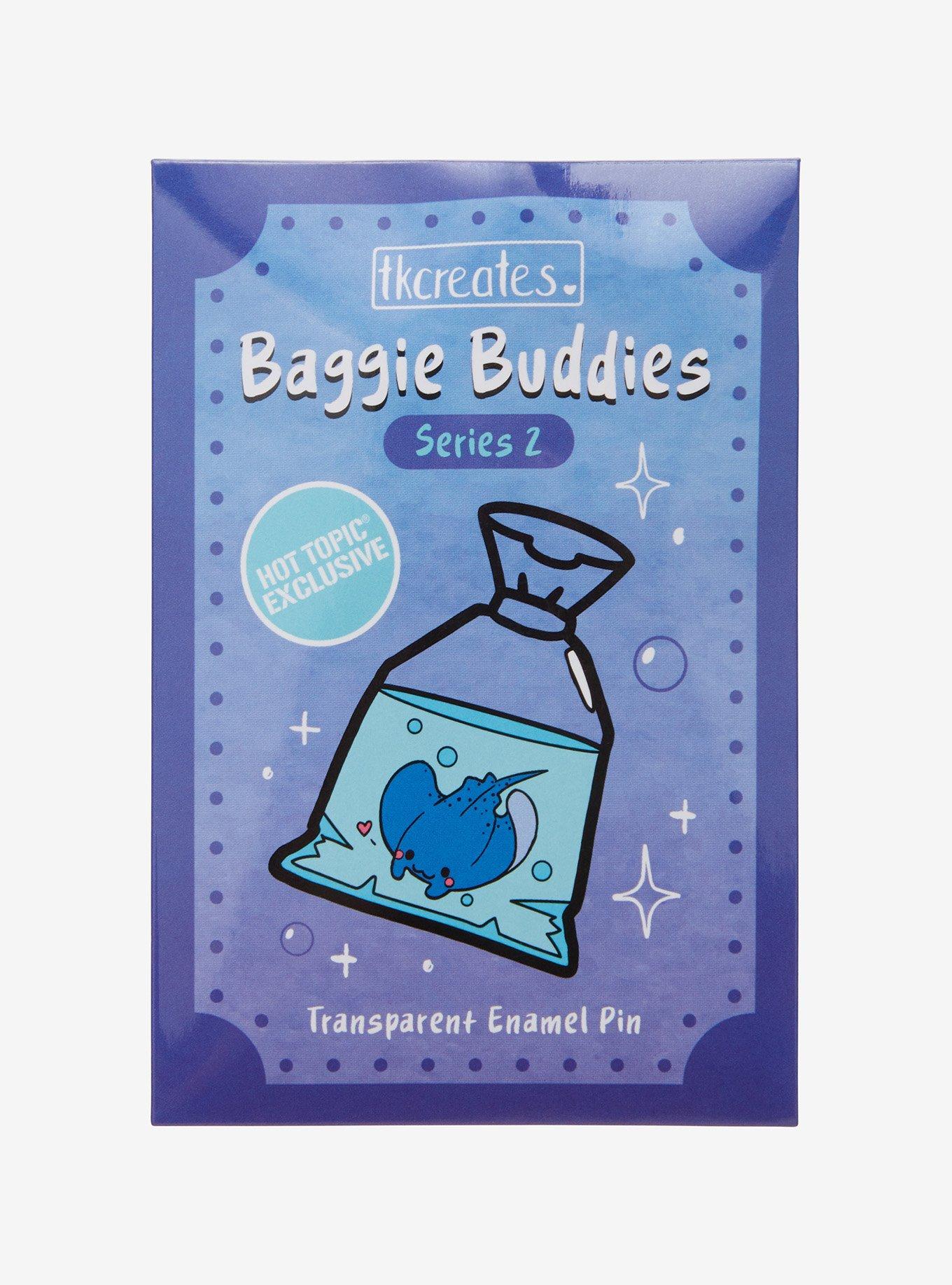 Baggie Buddies Series 2 Blind Box Enamel Pin By TKcreates Hot Topic Exclusive, , alternate
