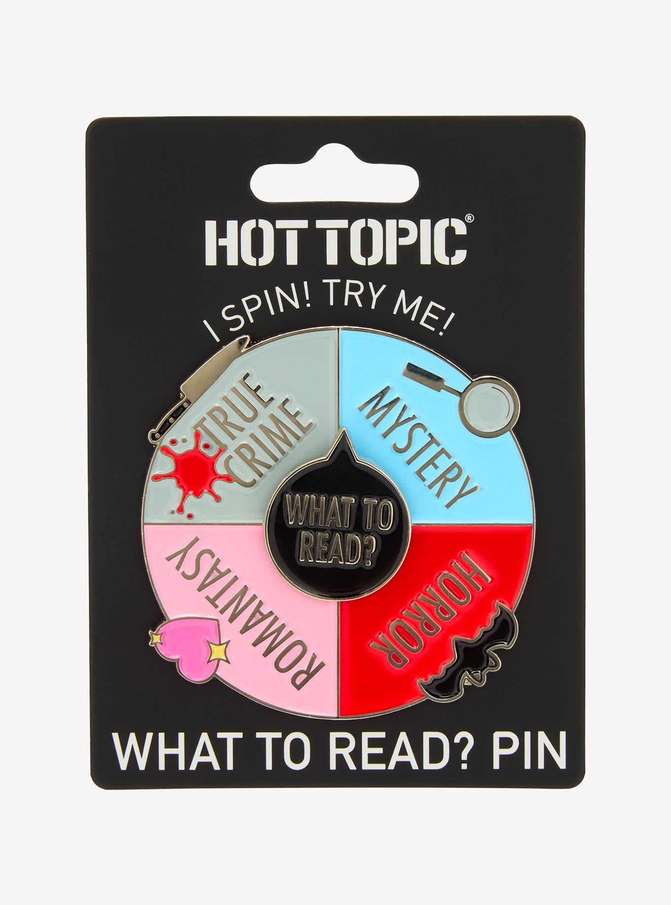 What To Read Genre Spinner Magnet Hot Topic Exclusive, , hi-res