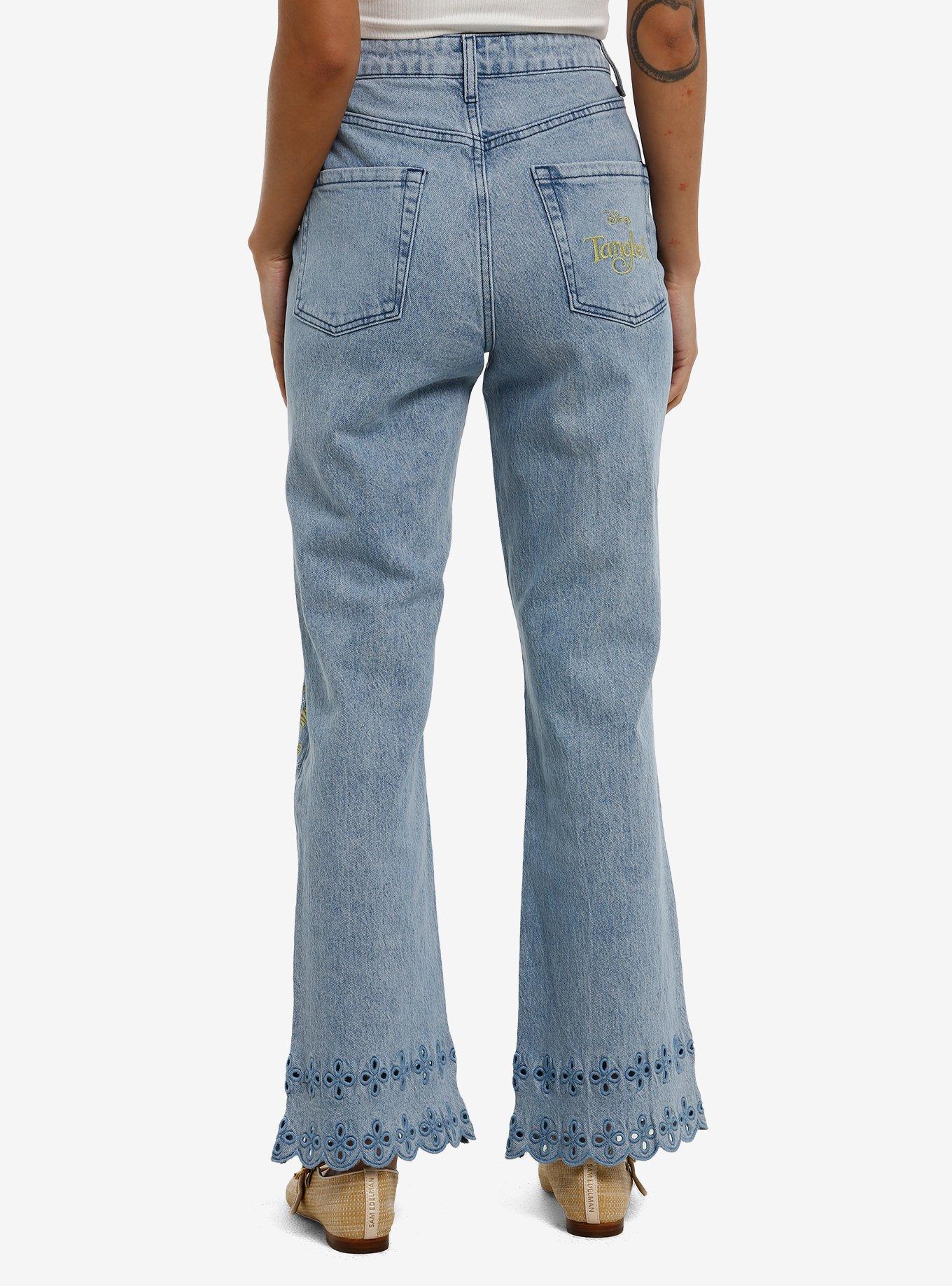 Her Universe Disney Tangled Lantern Straight Leg Jeans Her Universe Exclusive, , hi-res